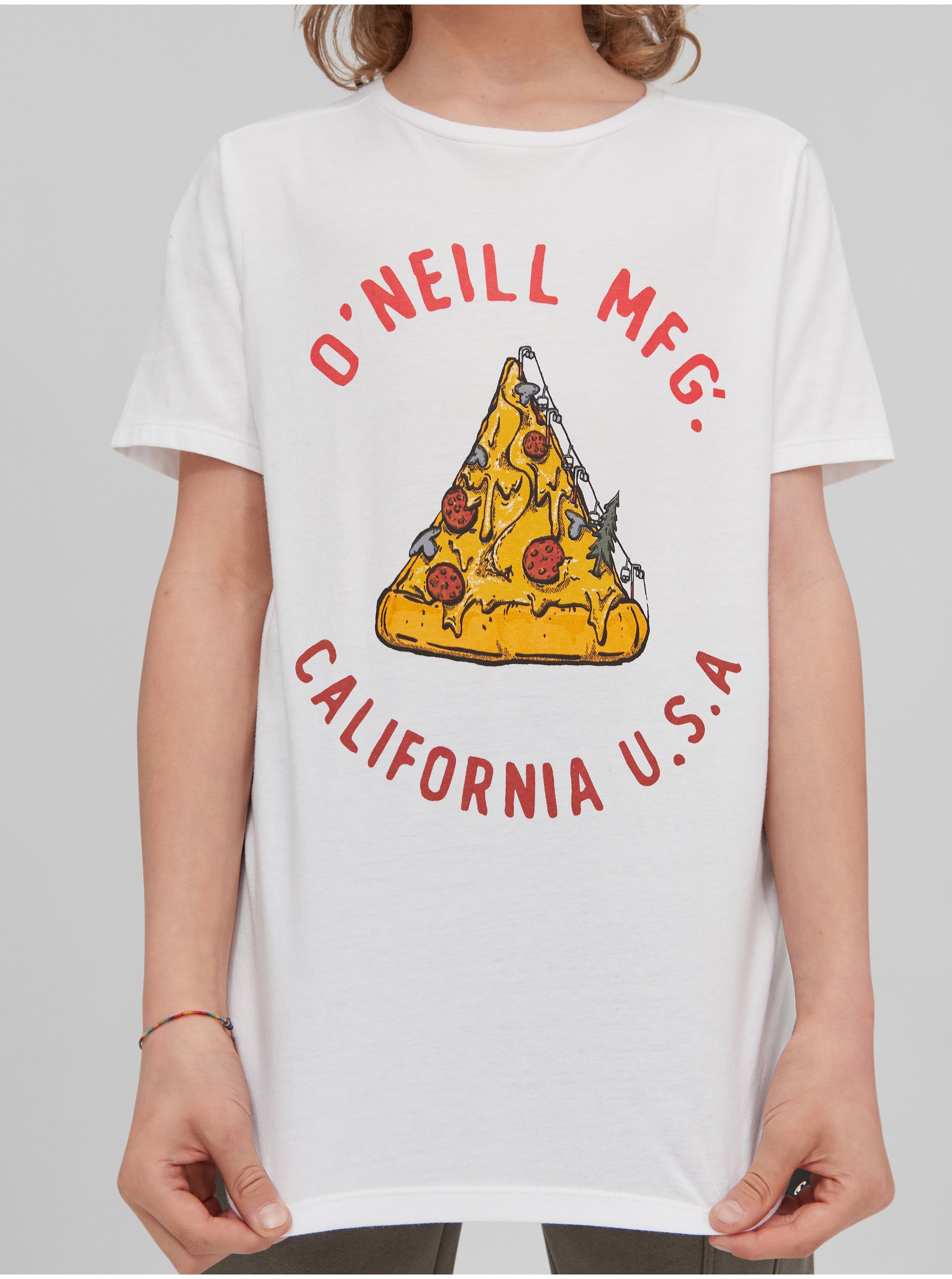 ONeill White Kids T-Shirt with print O'Neill Cali - Girls