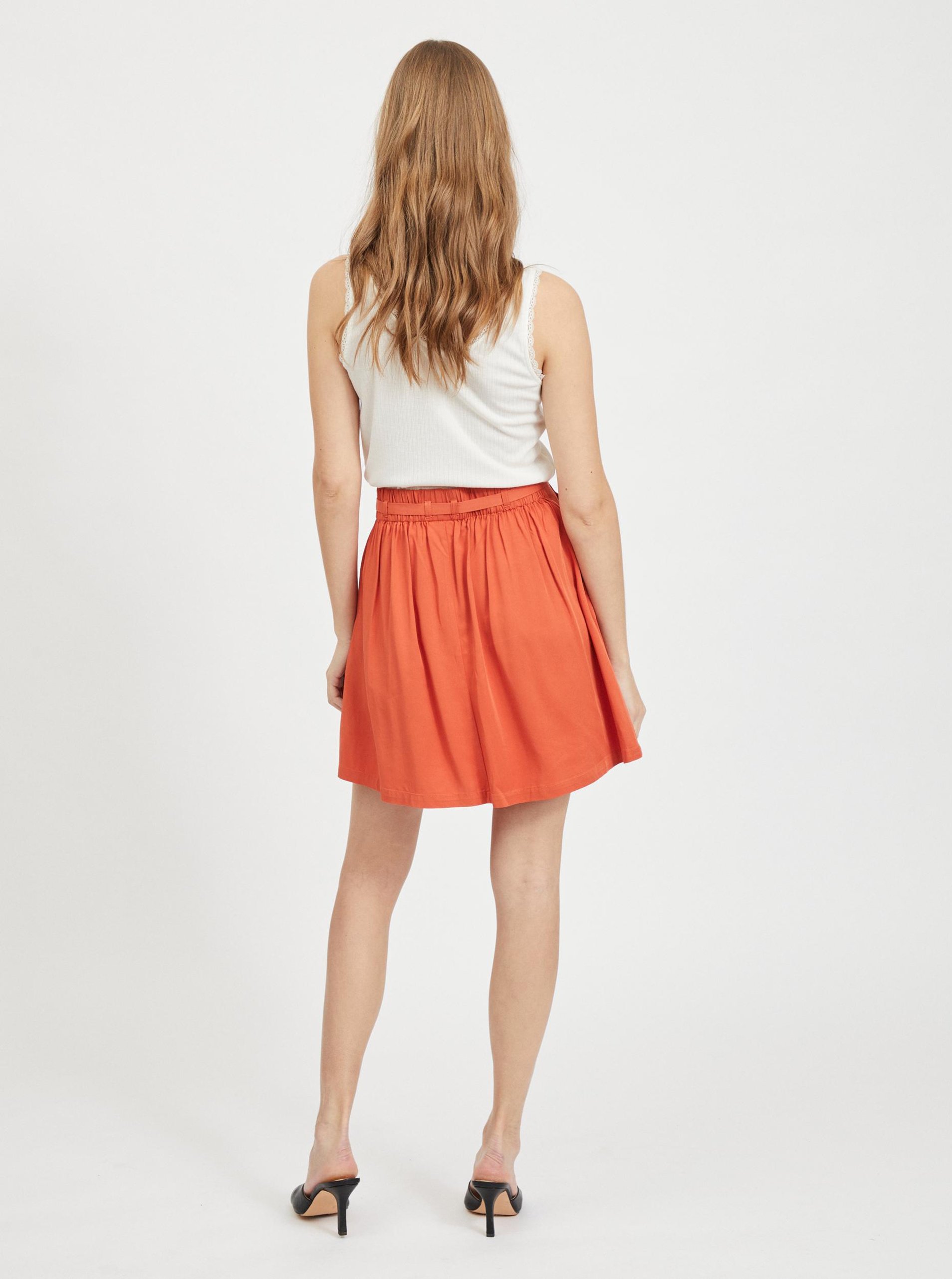 Coral Skirt with Pockets VILA Vero - Women