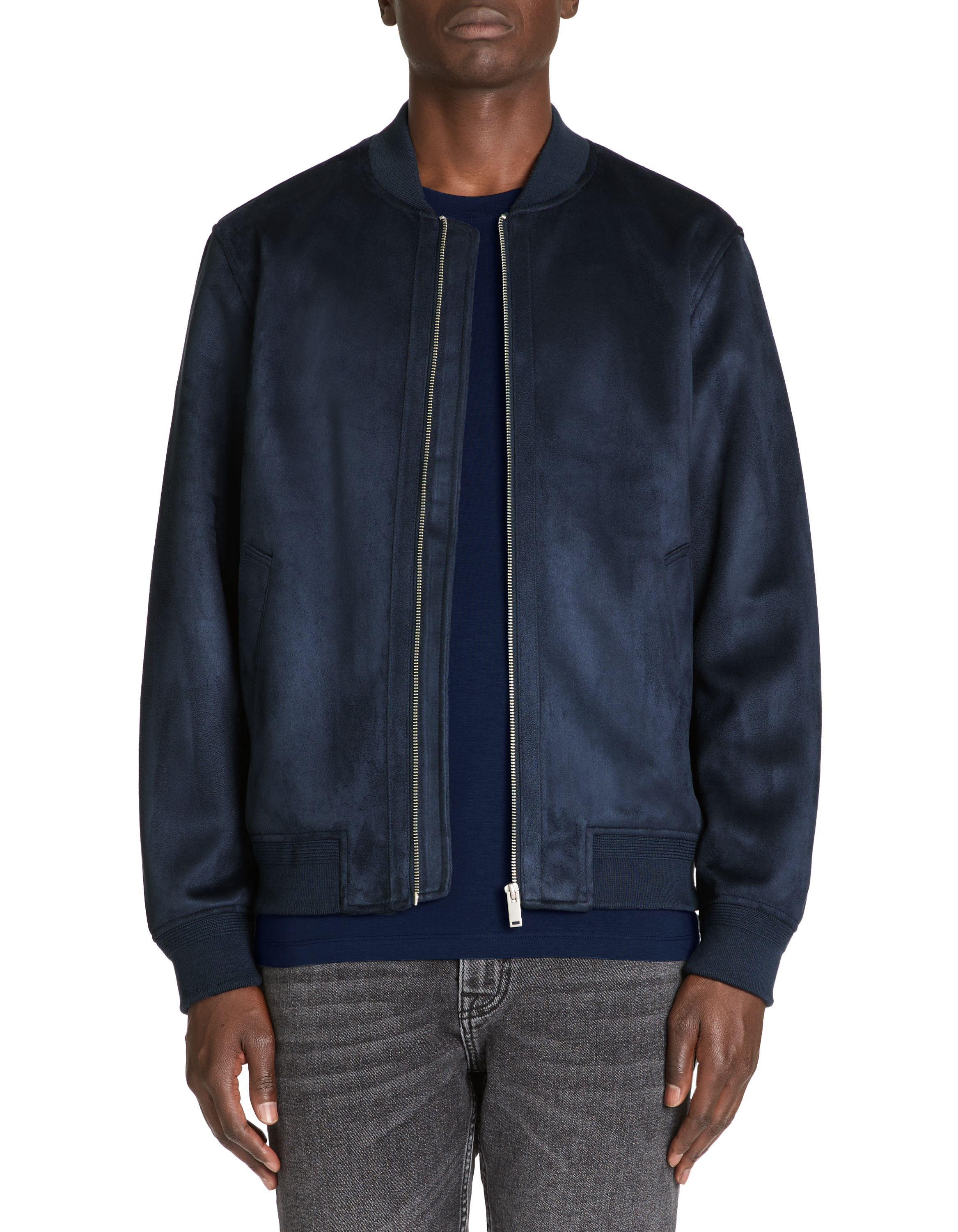 Celio Faux Suede Jacket Judain - Mens