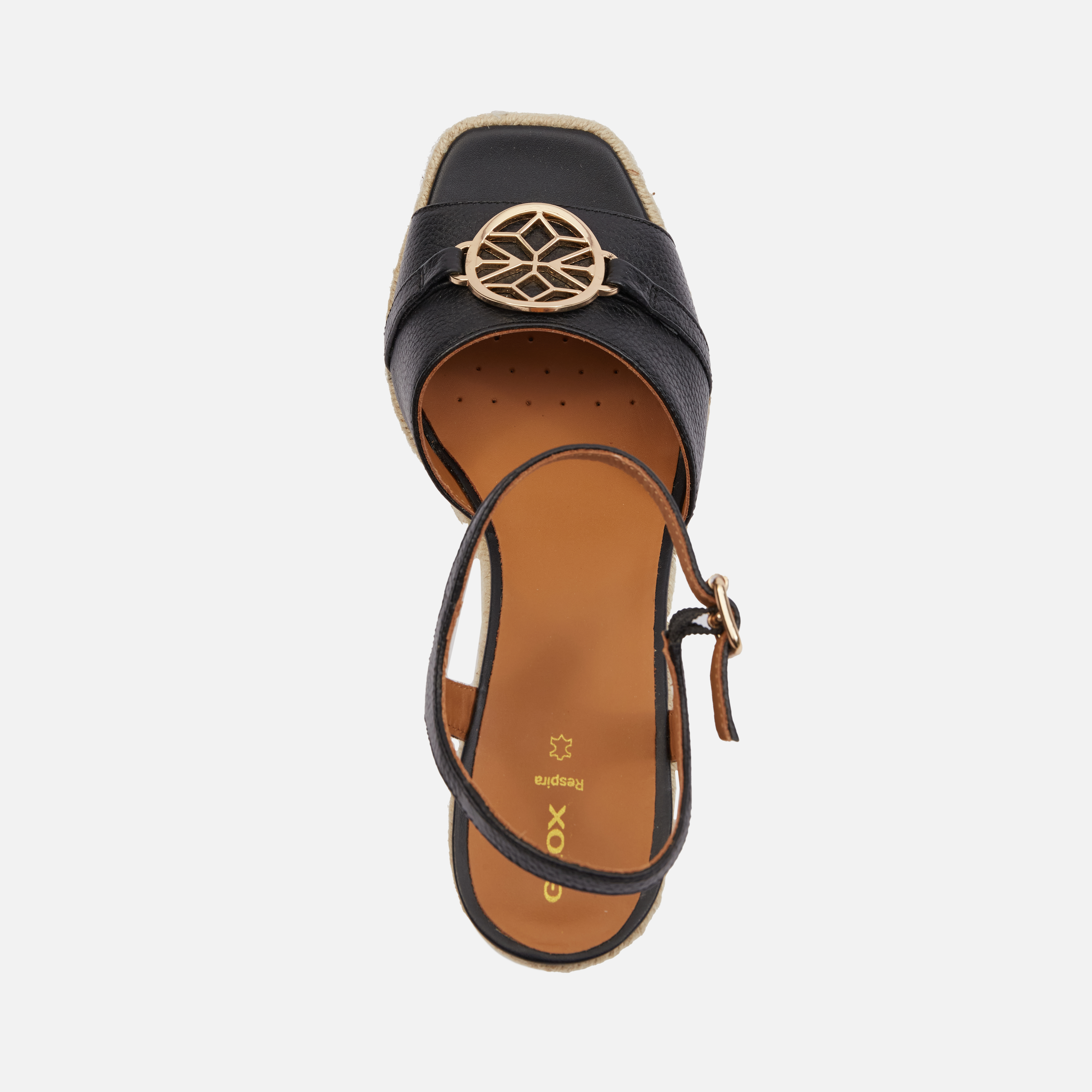 Black women's sandals Geox Panarea - Women's