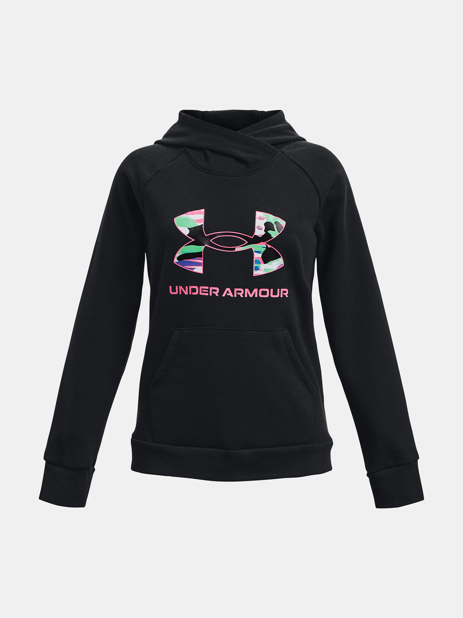 Under Armour Sweatshirt Rival Fleece BL Hoodie-BLK - Girls