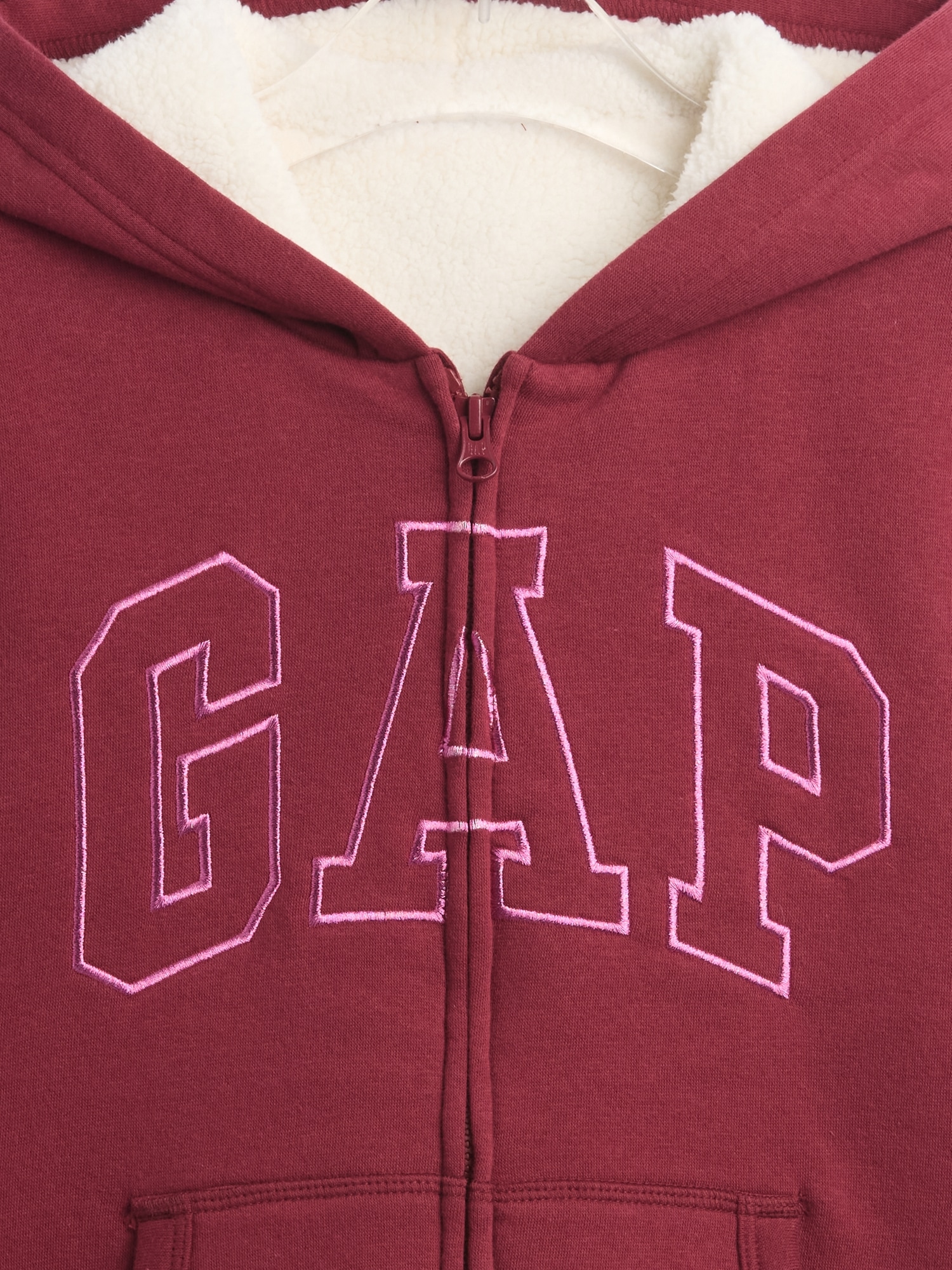 GAP Children&#039;s Insulated Sweatshirt Logo Fleece - Girls