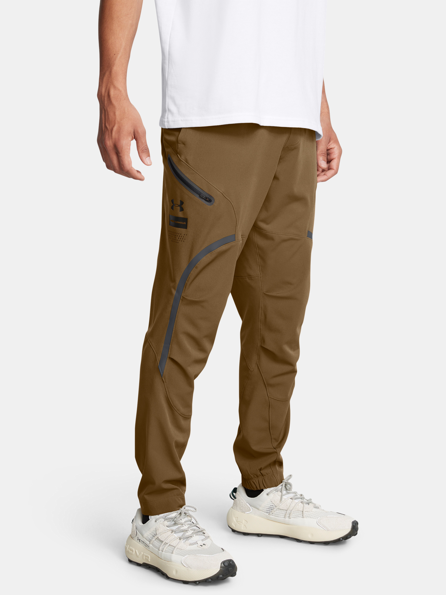 Men's Sports Pants Under Armour UA UNSTOPPABLE CARGO PANTS-BRN - Men's