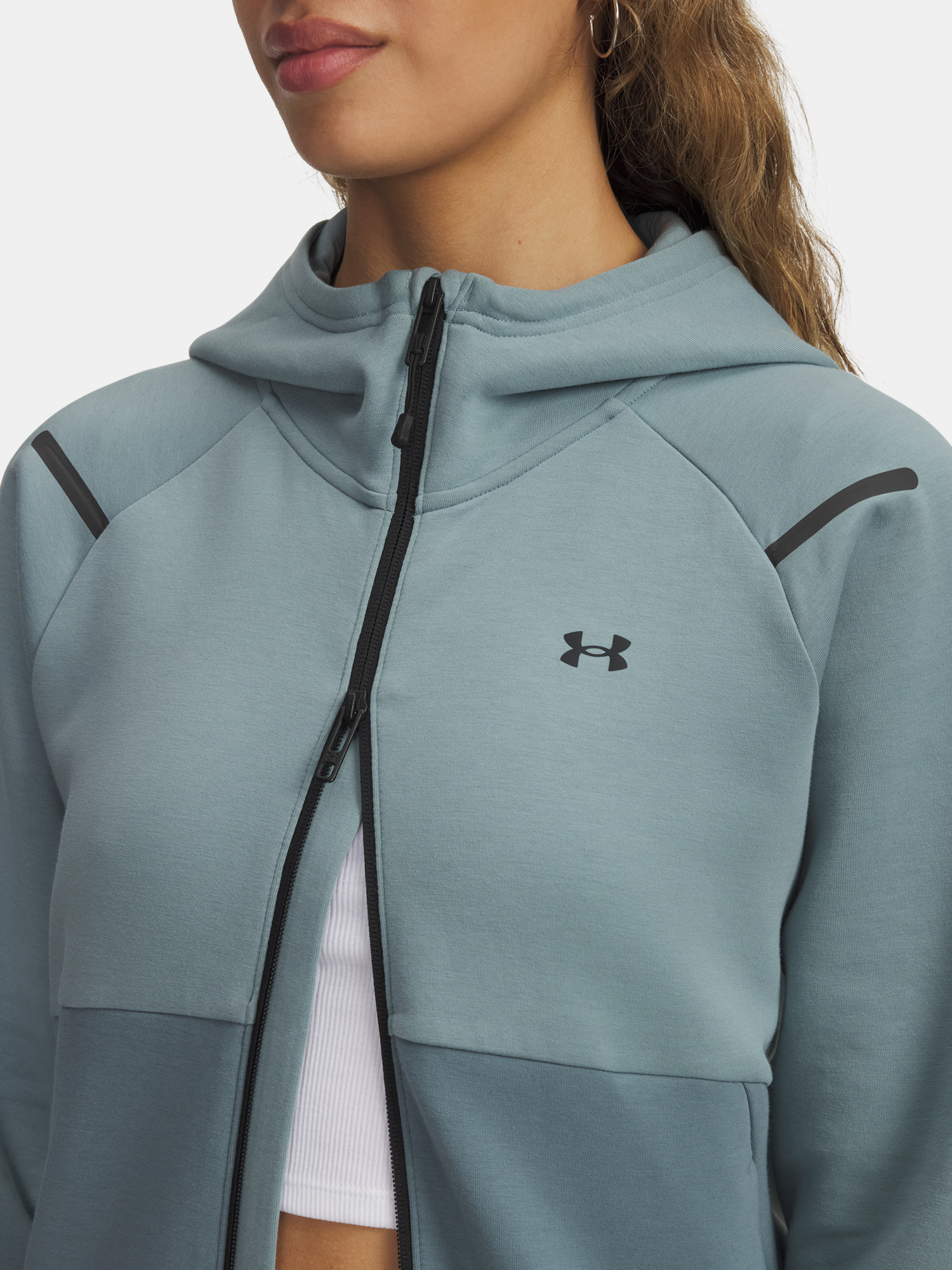 Under Armour Unstoppable Fleece FZ-GRN Women's Sweatshirt - Women's