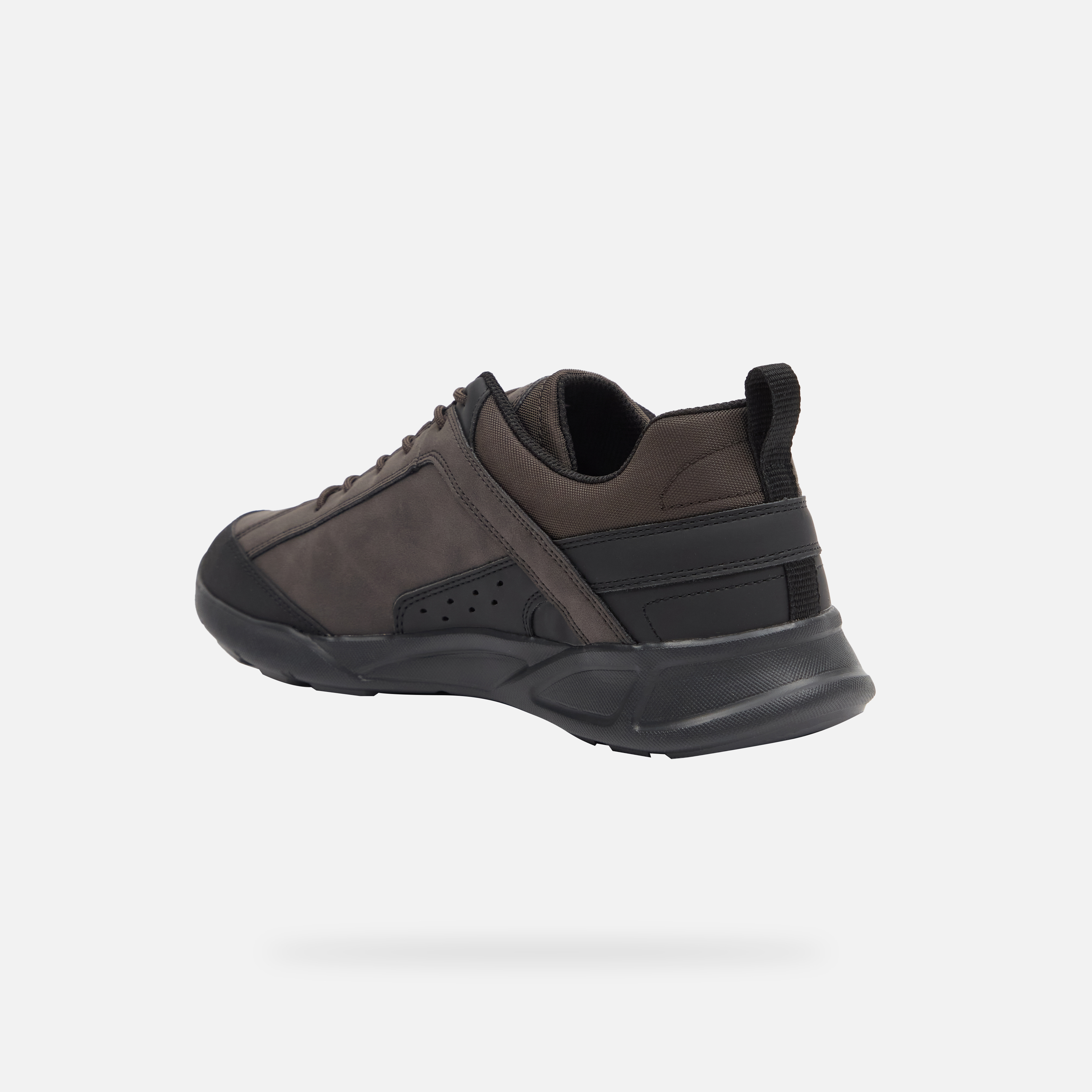 Brown men's sneakers Geox Sanzio - Men's