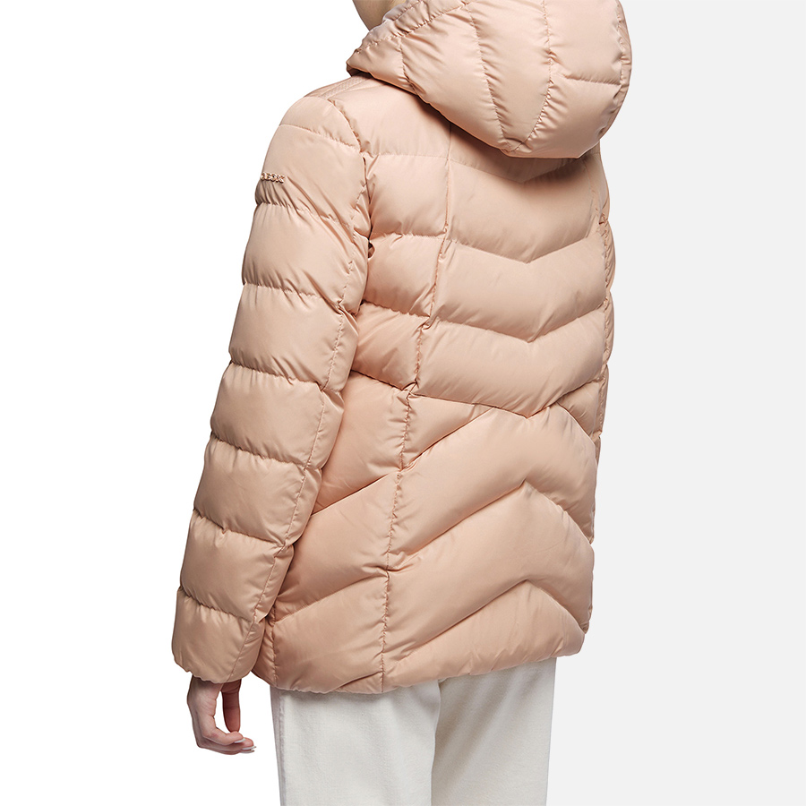 Light pink women's jacket Geox Anylla - Women
