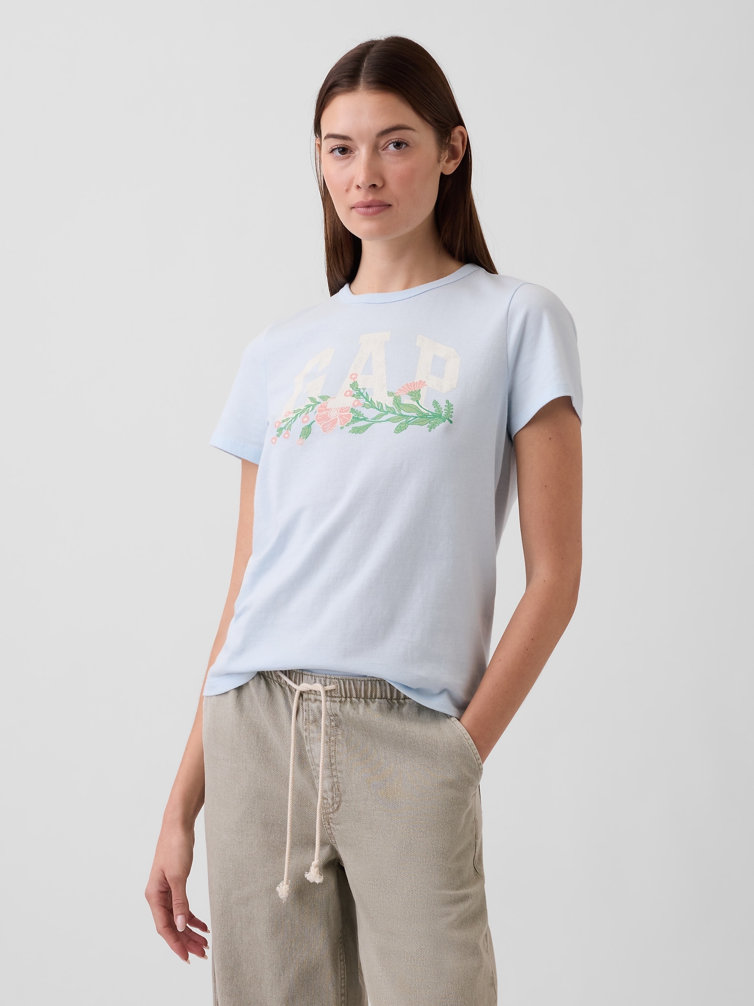 GAP Tričko s logem - Dámské