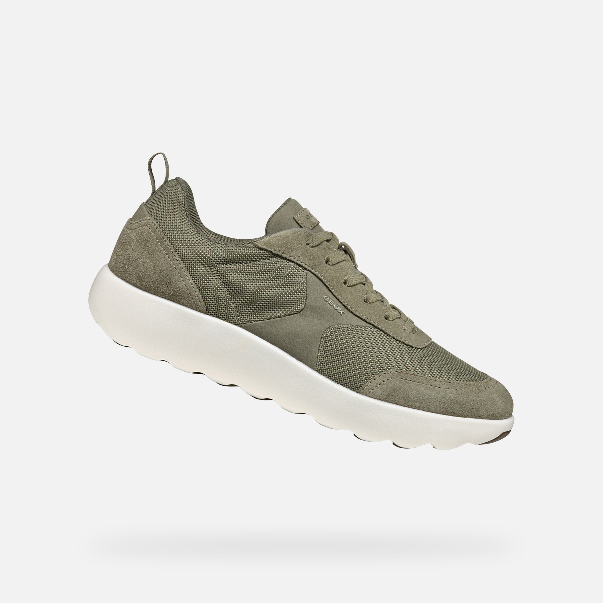 Light green men's sneakers Geox Xtors - Men