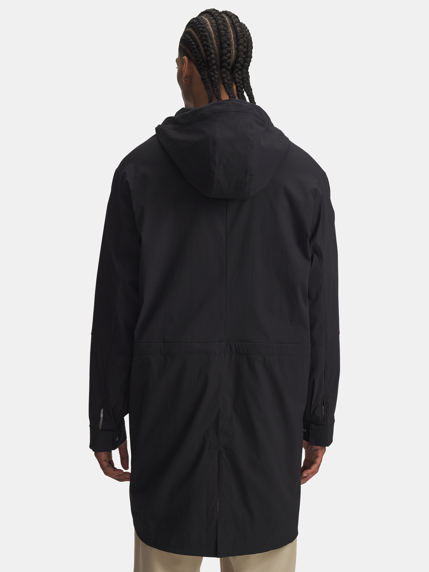 Men&#039;s Under Armour UA Unstoppable Txt Long Jkt-BLK Jacket - Mens