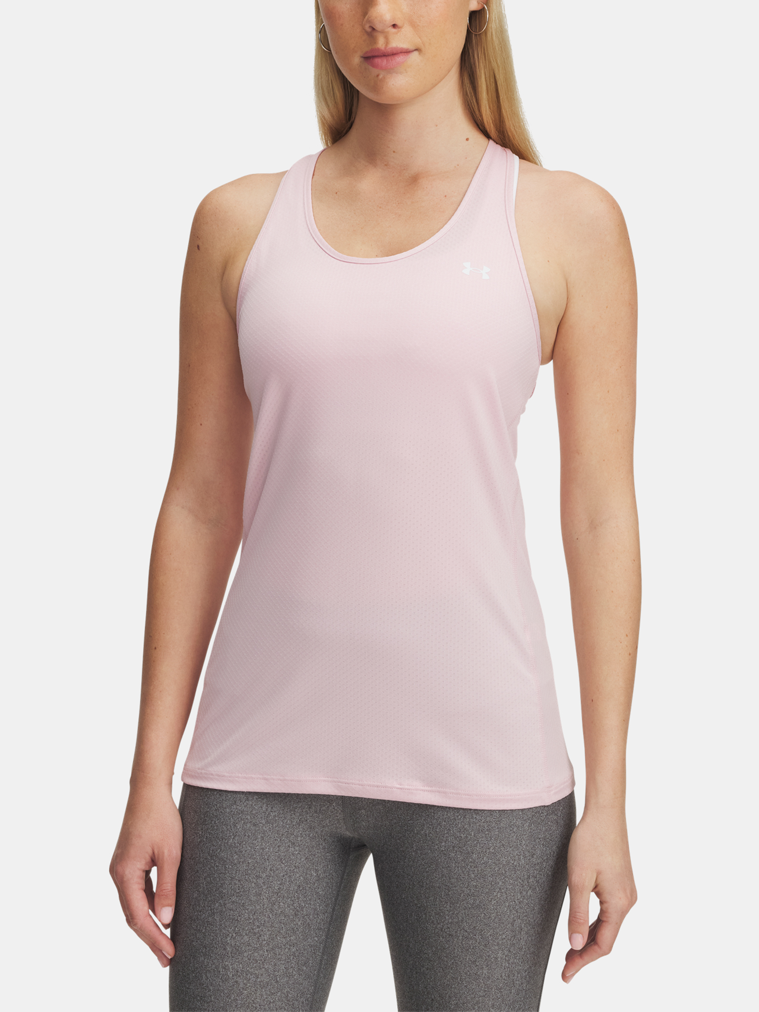 Womens tank top Under Armour Tech Mesh Racer Tank - Womens