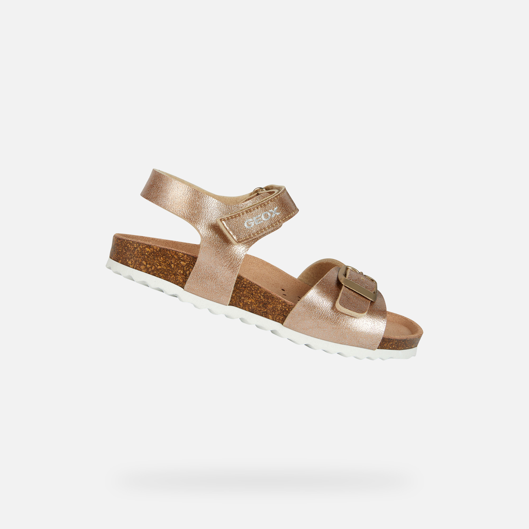 Pink Girls Sandals Geox Adriel - Girls