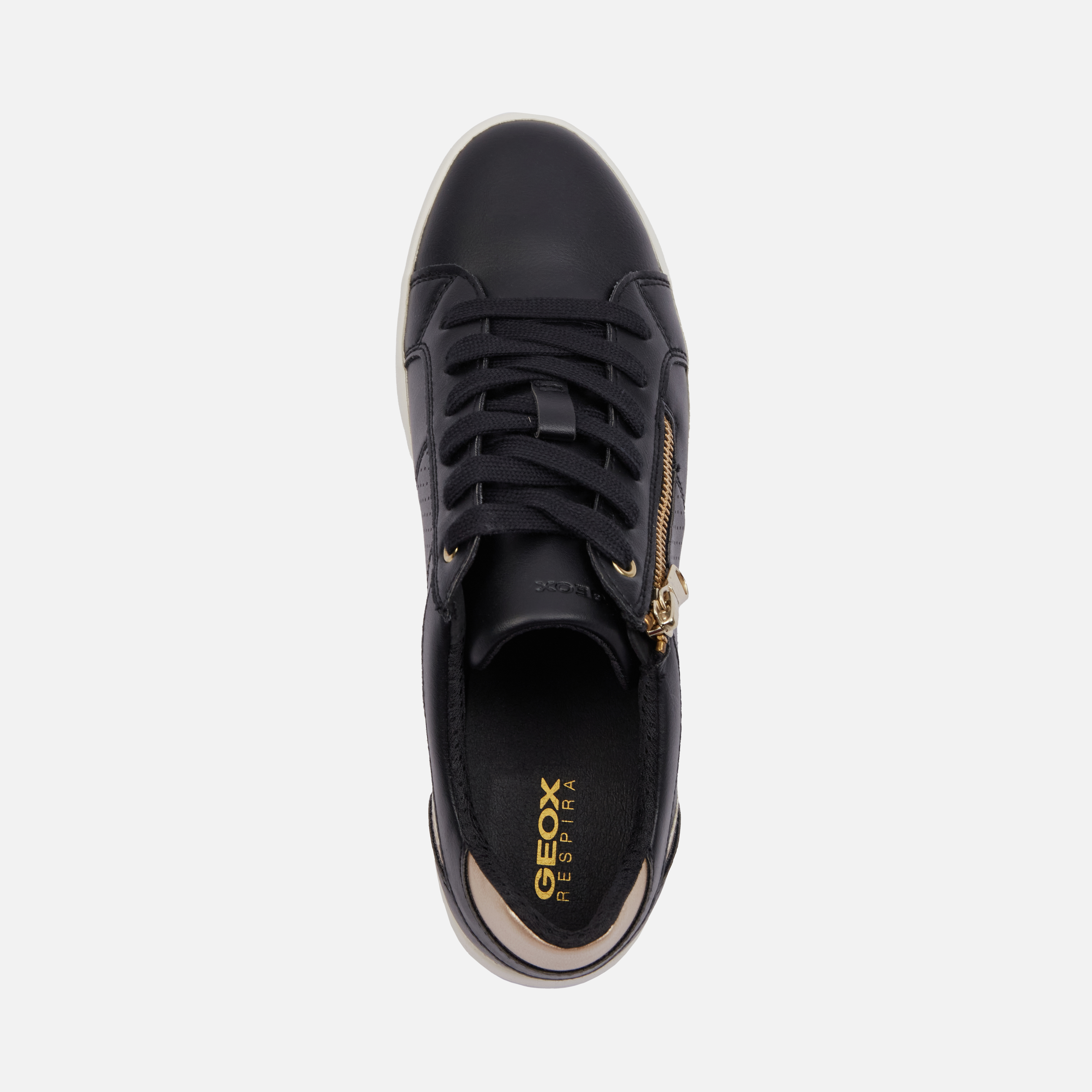 Black women's sneakers Geox Blomiee - Women's