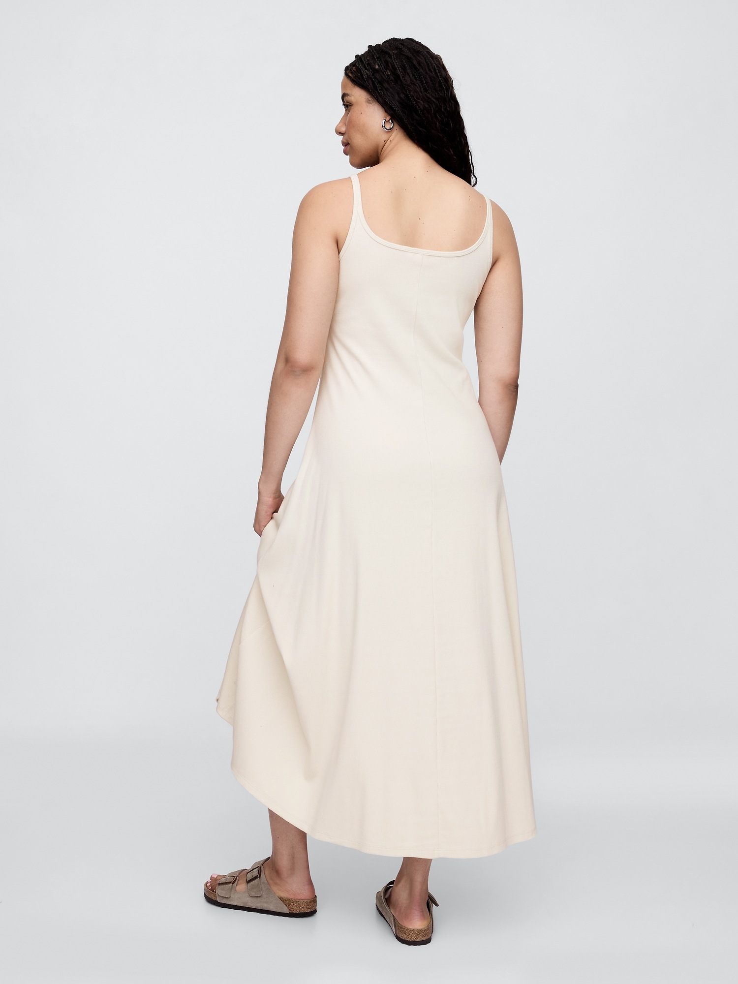 GAP Ribbed midi dress - Women's