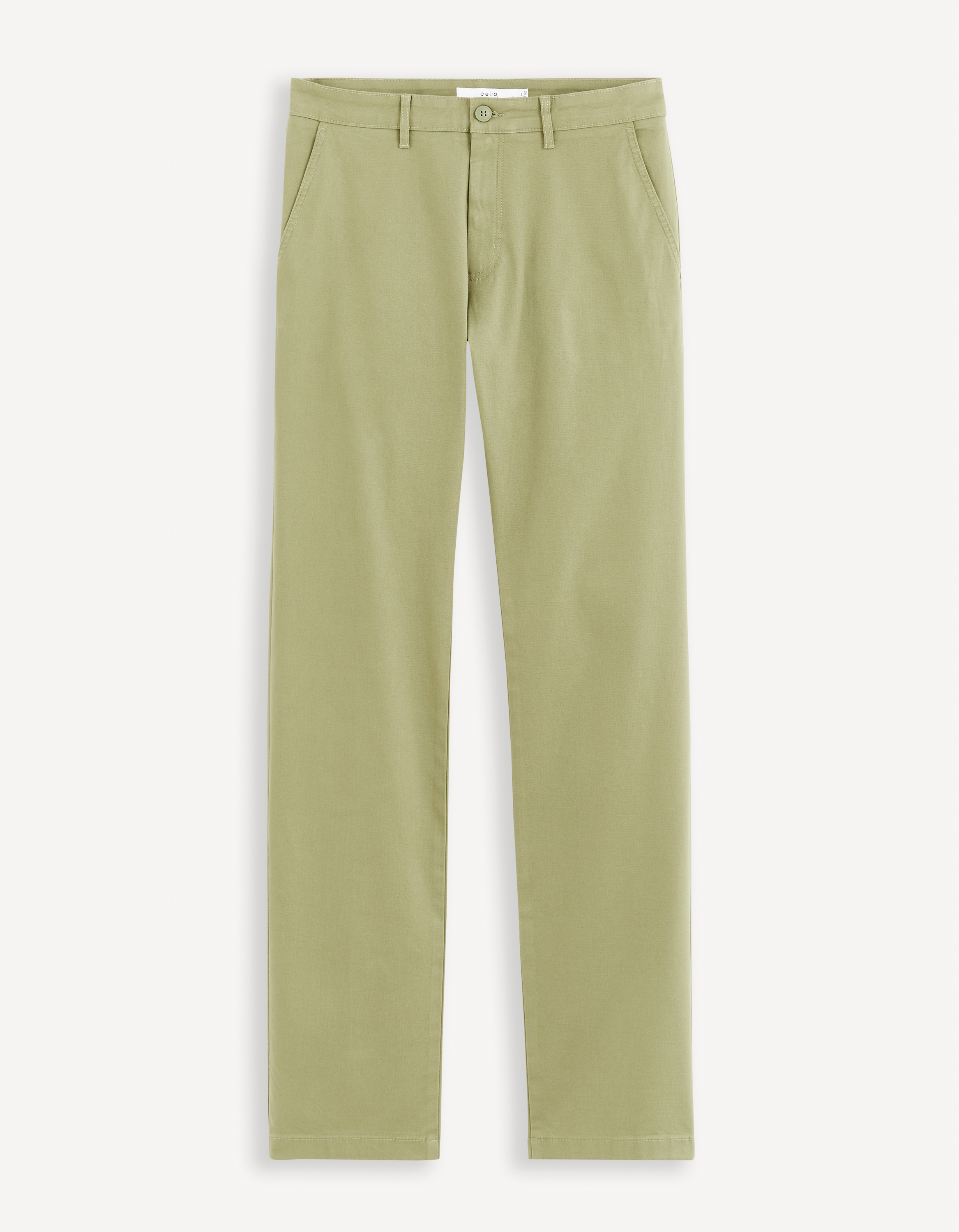 Pantaloni chino pentru barbati Celio - verde deschis
