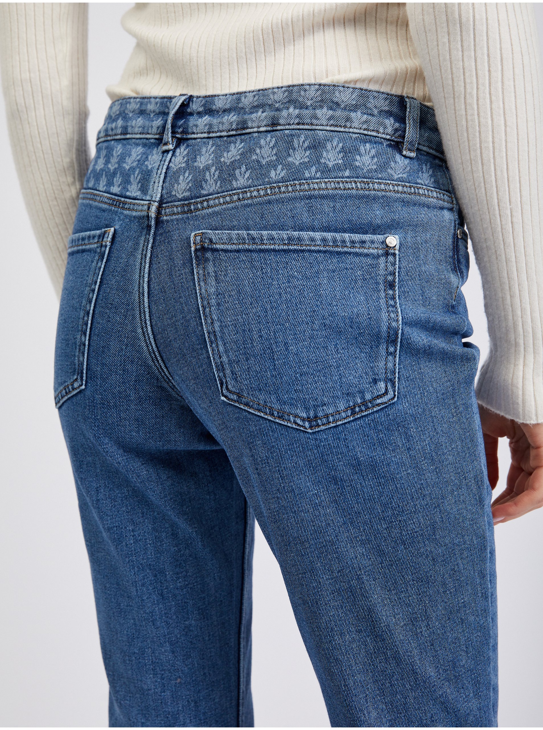 Straight fit pentru femei ORSAY - albastru