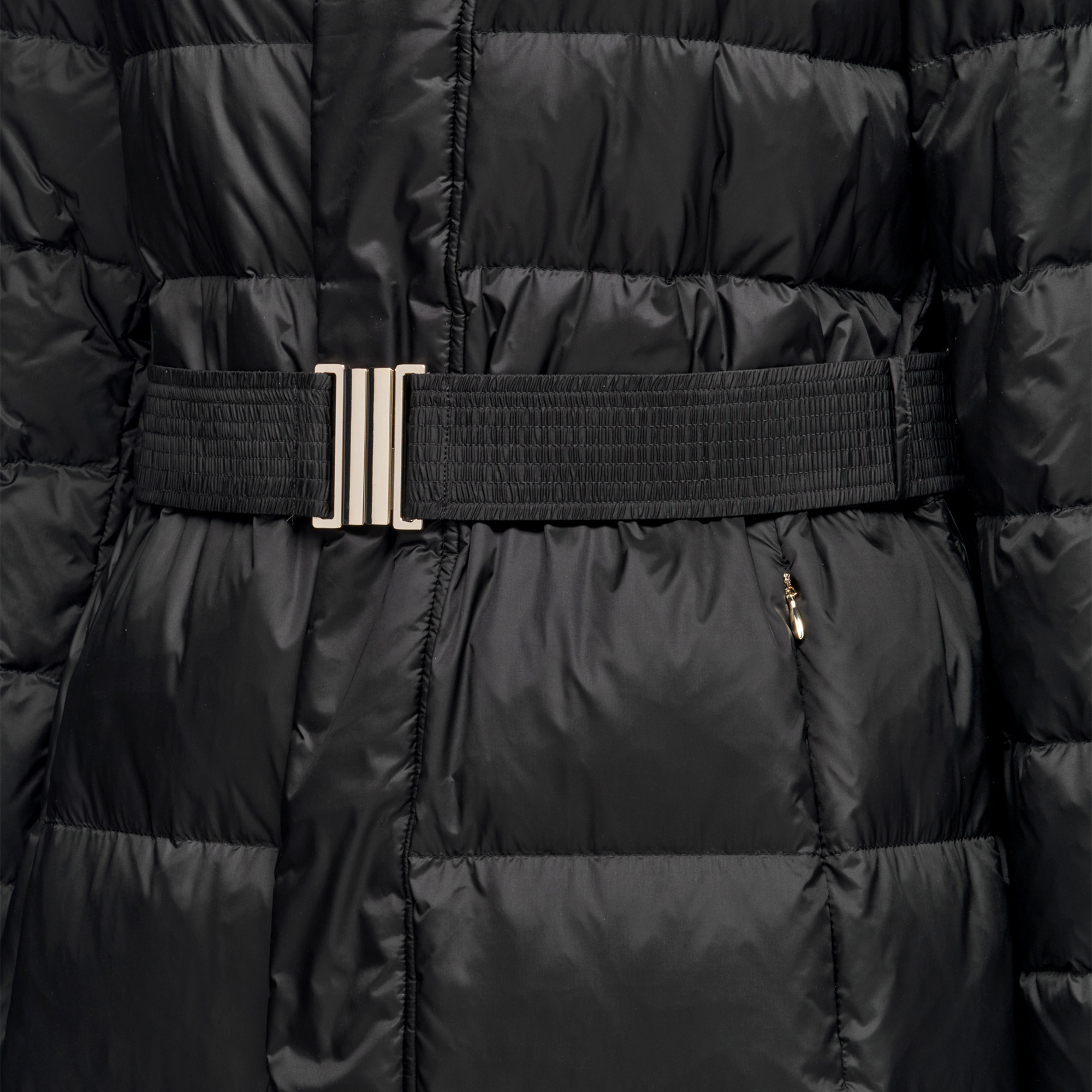 Black women's down jacket Geox Pheby - Women's