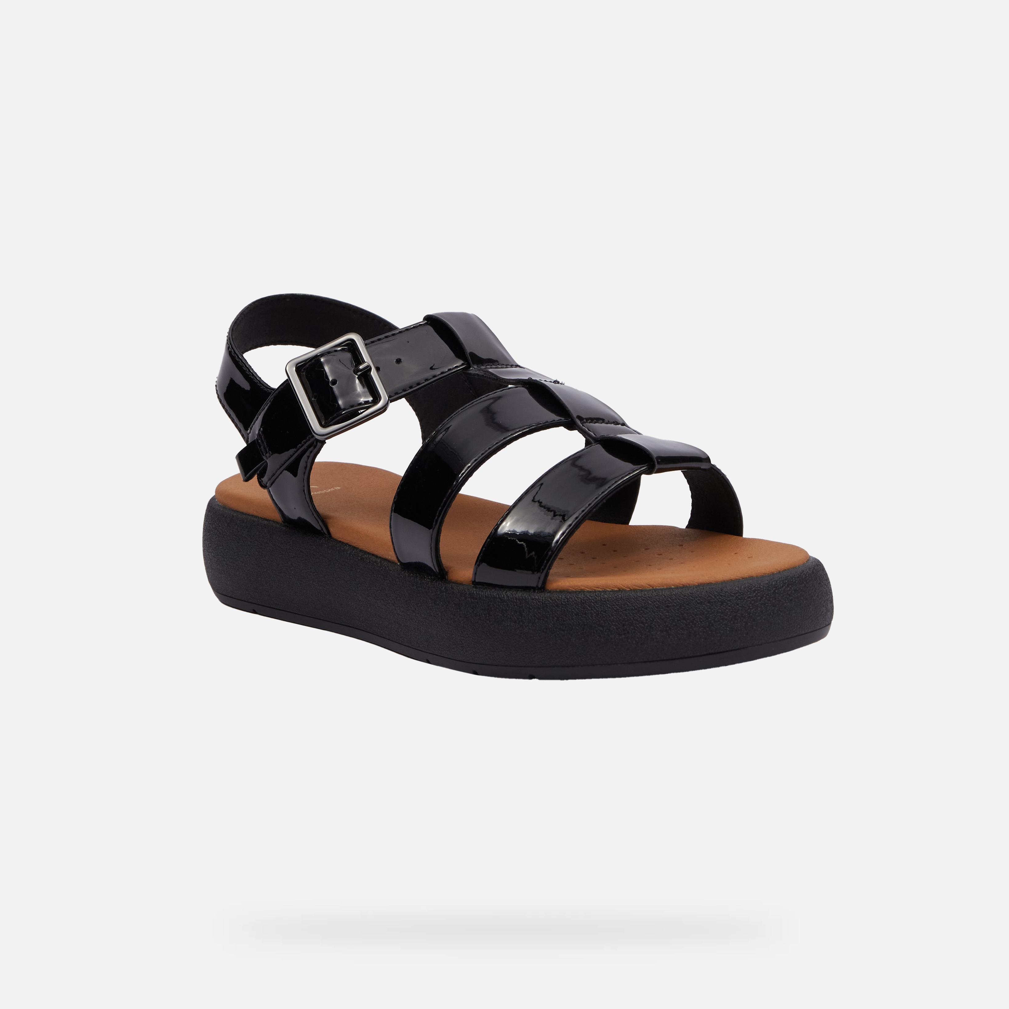 Black women's sandals Geox Camalei - Women's