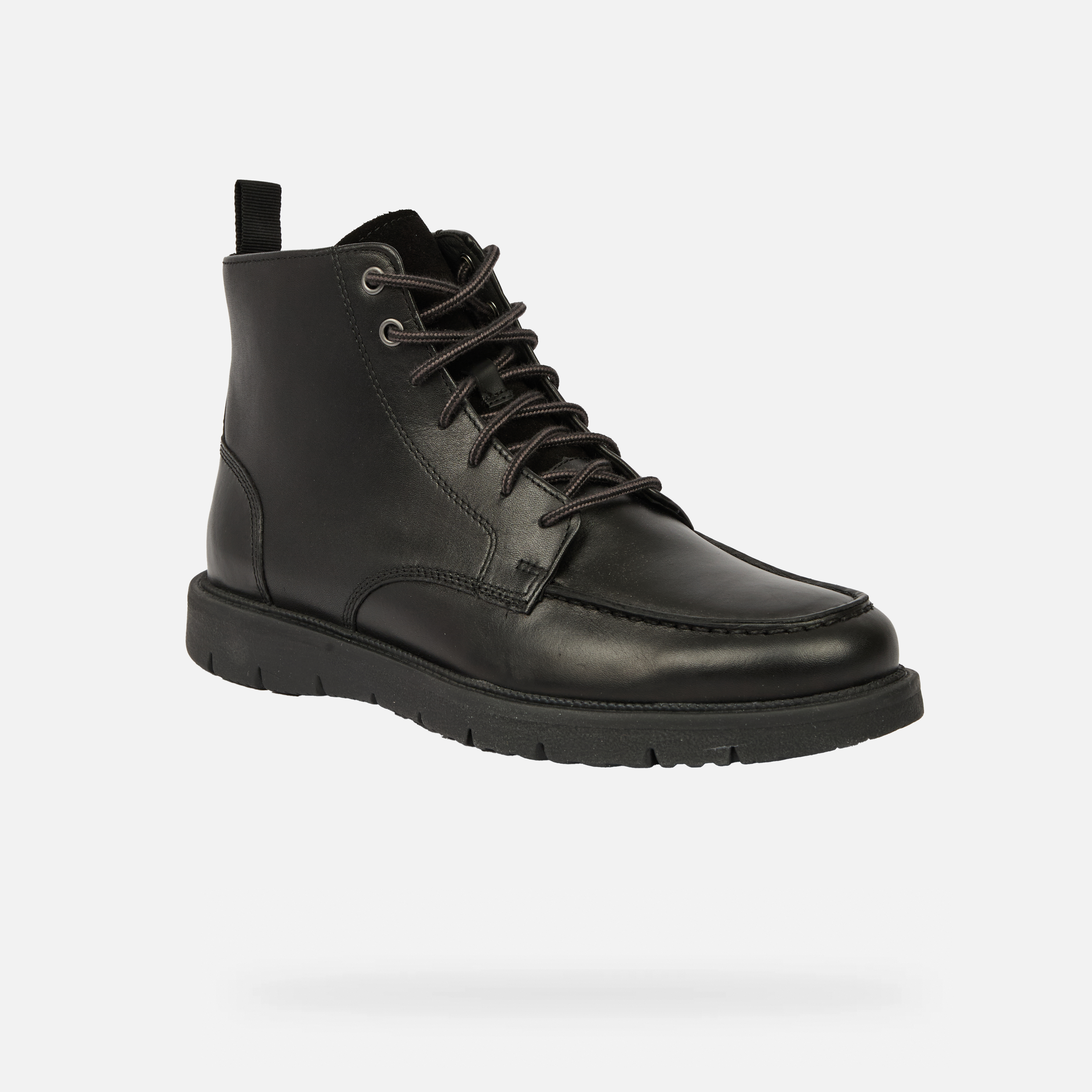 Black men&#039;s ankle boots Geox Pove - Men&#039;s