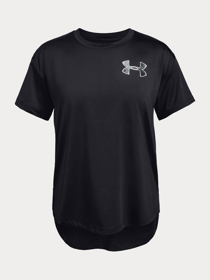 Under Armour T-shirt HG SS-BLK - Girls