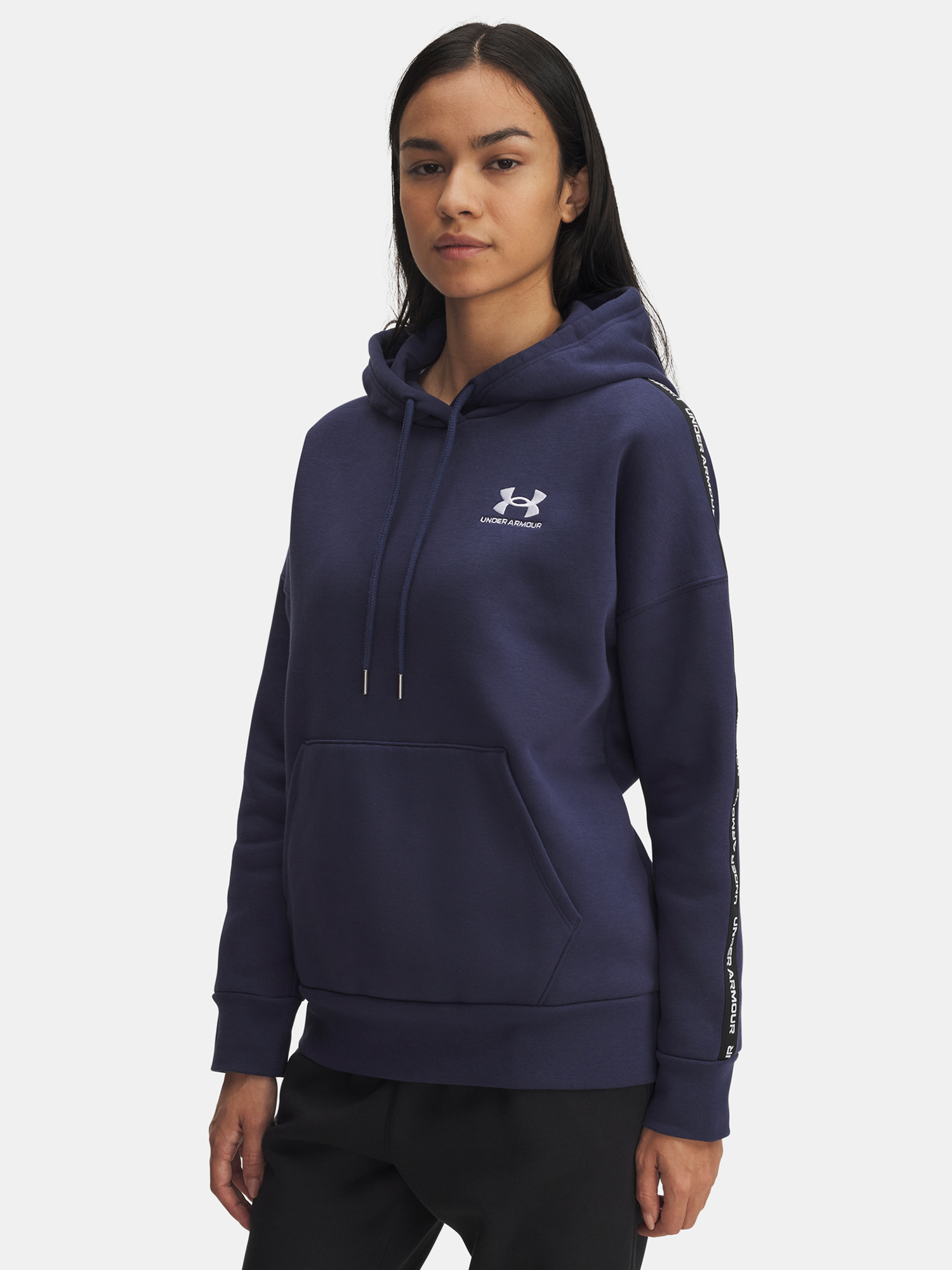 Under Armour Icon Fleece Taped Hdy-BLU Women's Sweatshirt - Women's