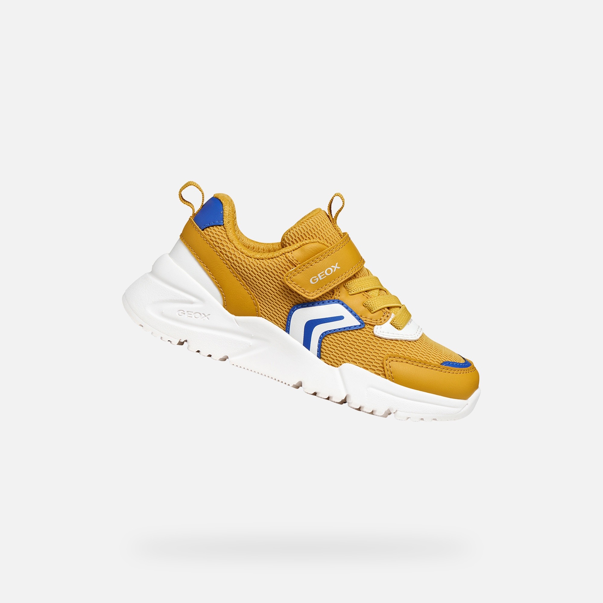 Жълти момчешки маратонки Geox Loftus