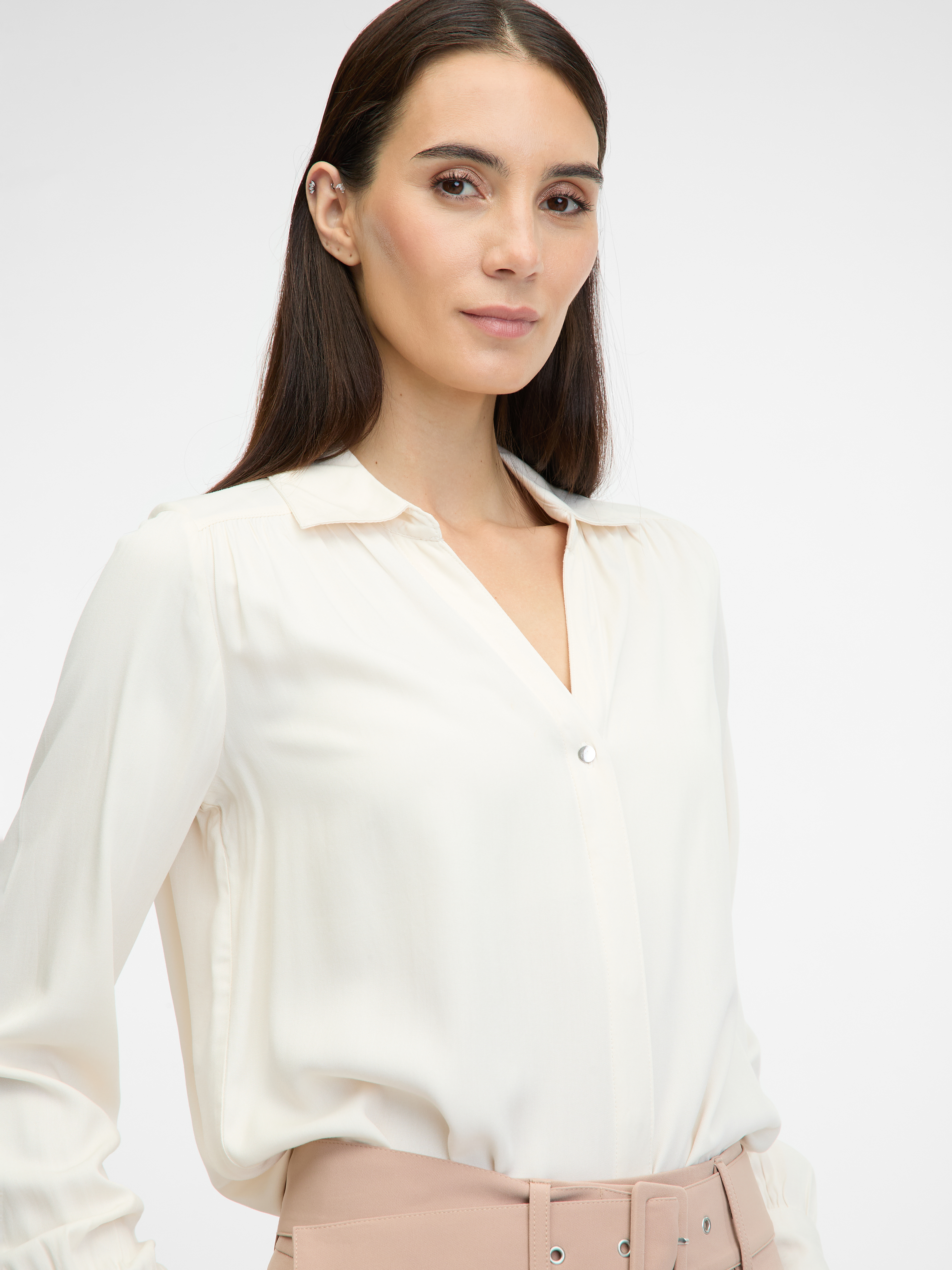 Cream women's blouse ORSAY - Women's