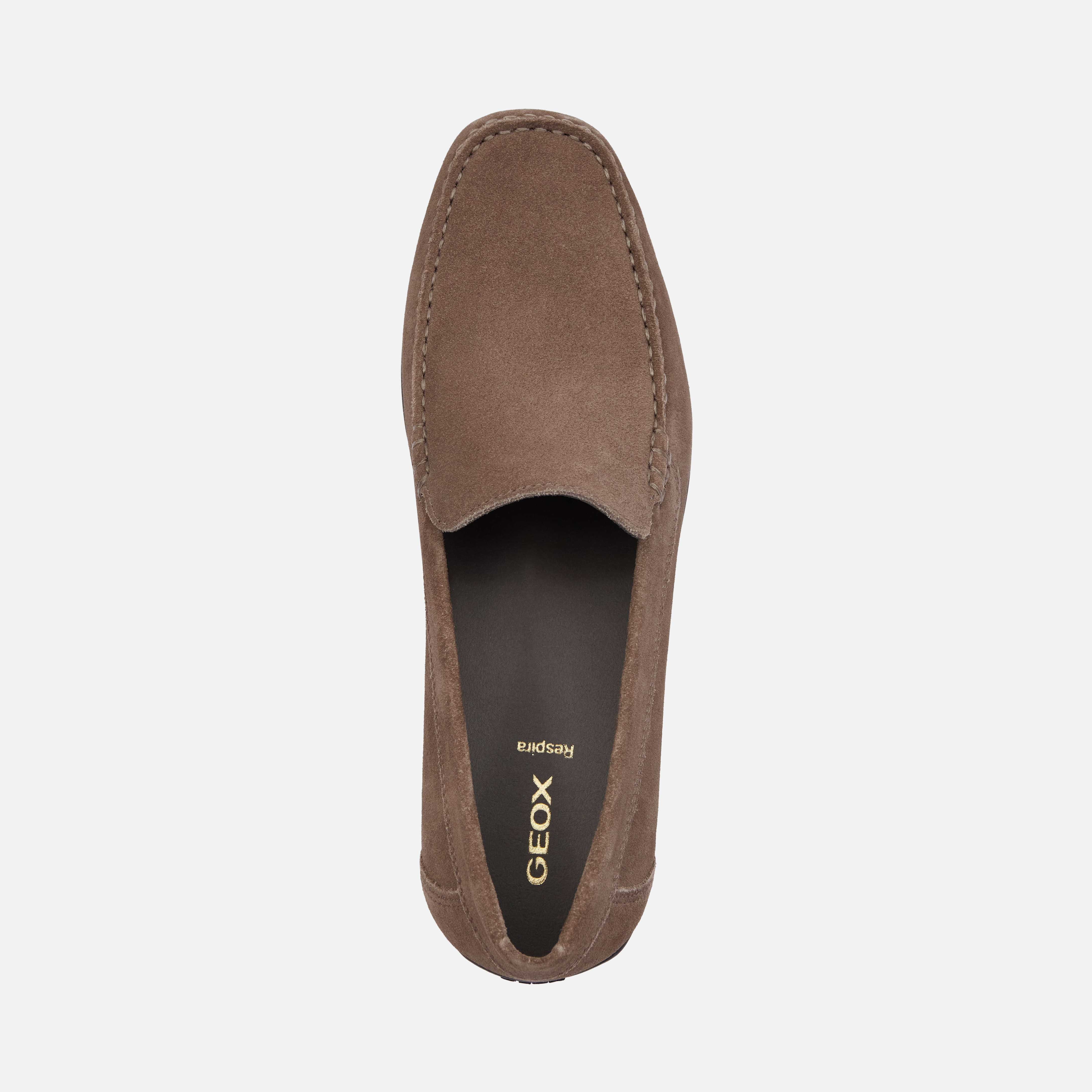 Light grey men&#039;s loafers Geox Ascanio - Men&#039;s