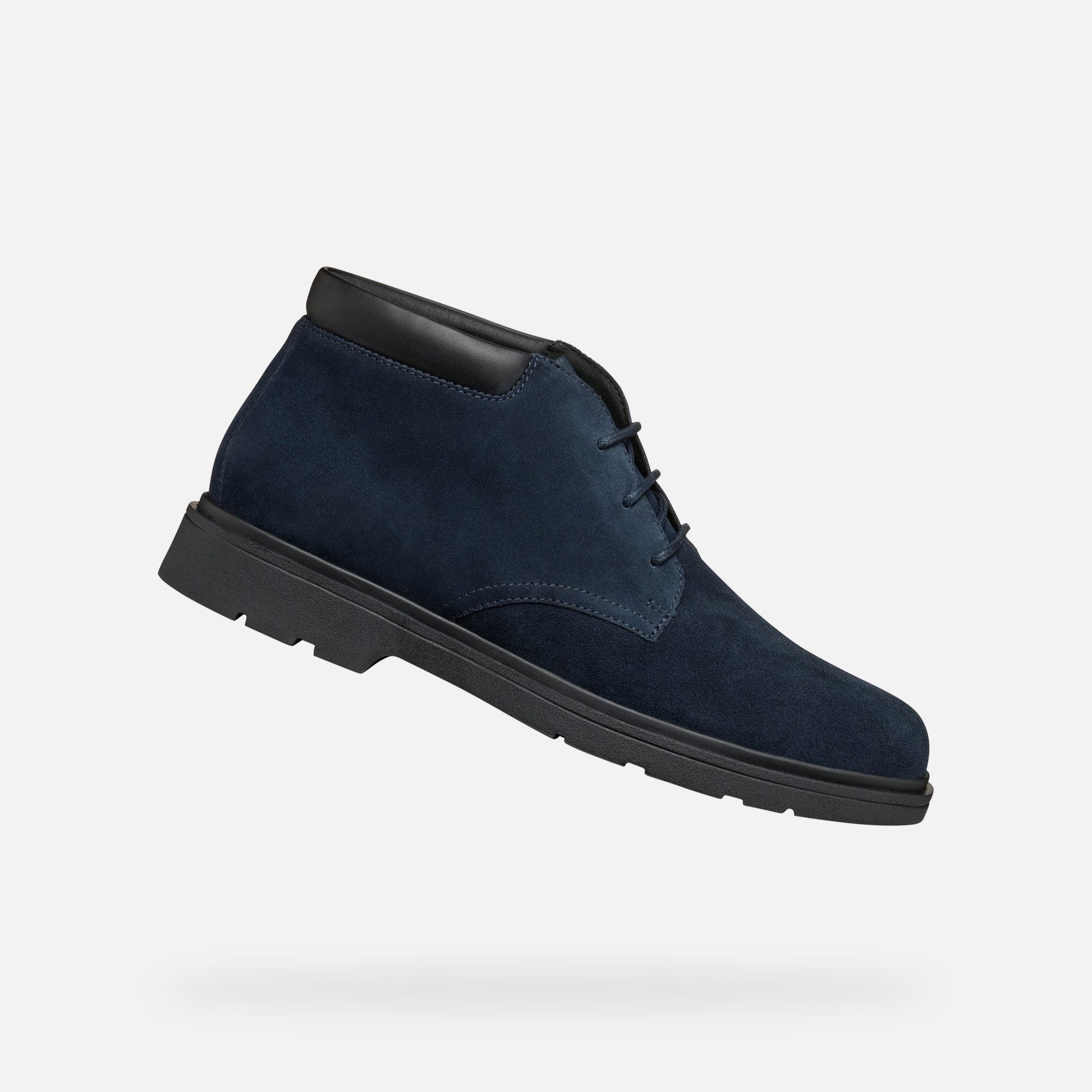 Dark blue mens ankle boots Geox Spherica EC1 - Men