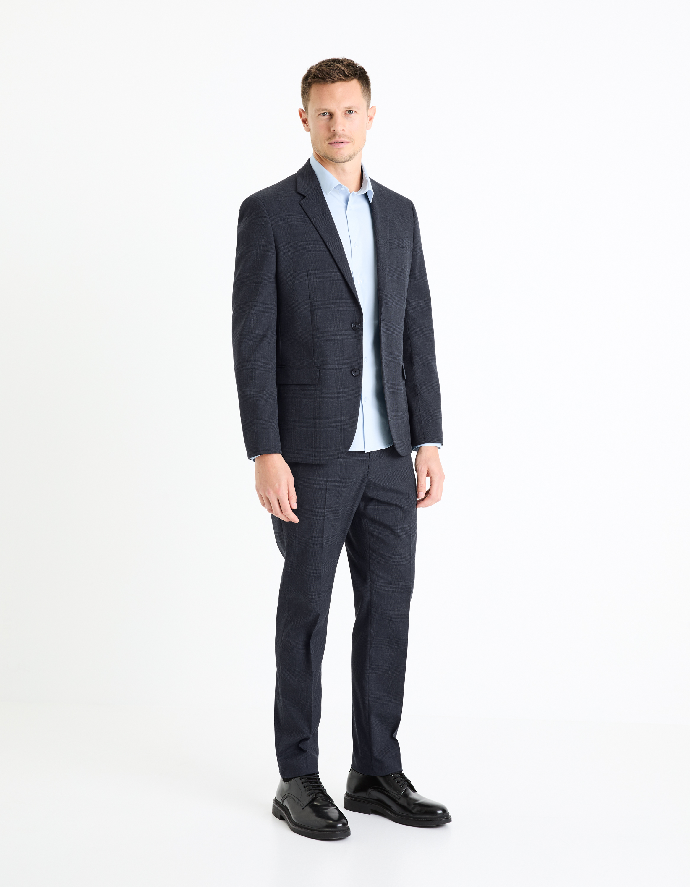 Camasi office pentru barbati Celio - albastru deschis