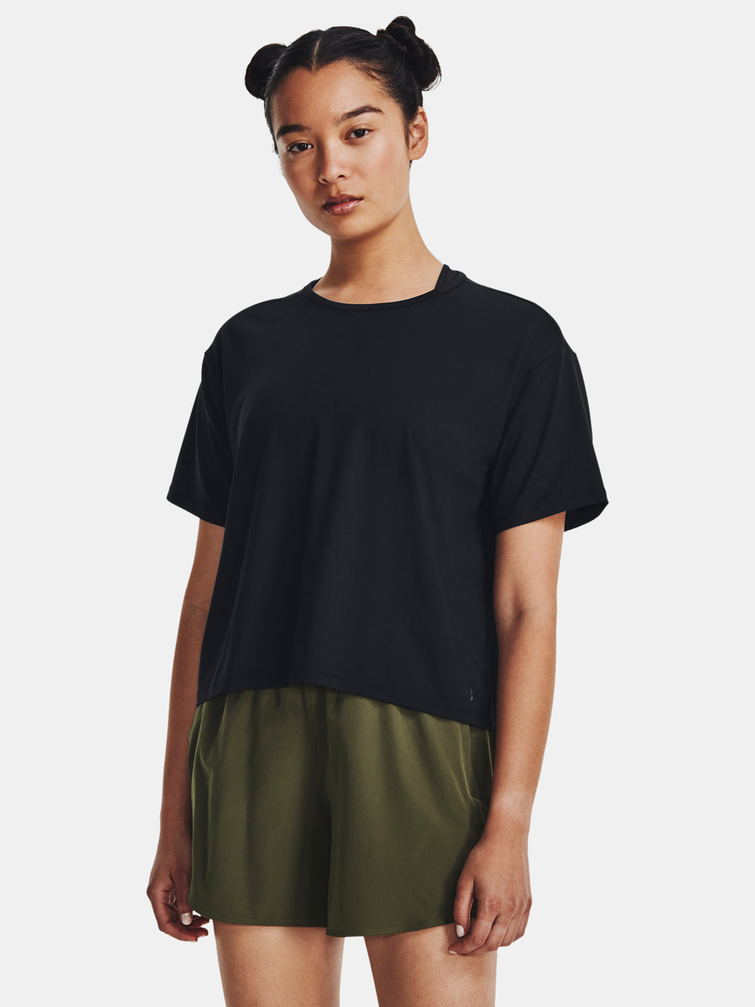 Čierne dámske športové tričko Under Armour Motion