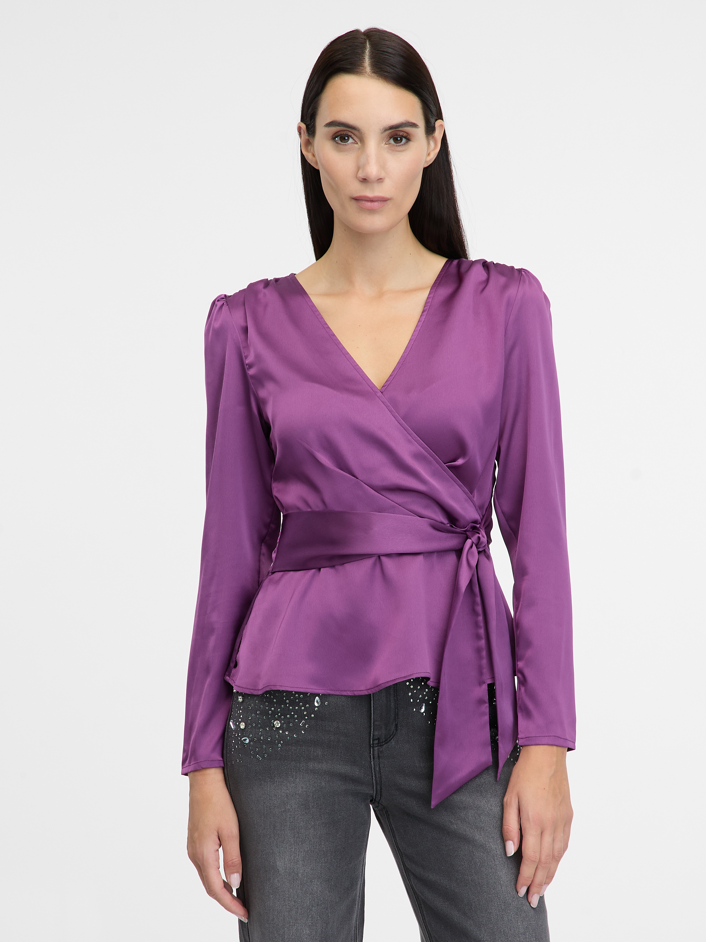 Purple women&#039;s blouse ORSAY - Women&#039;s