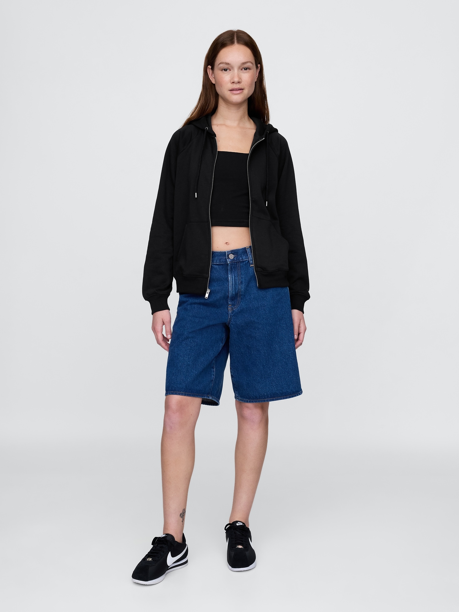 GAP Zipper Sweatshirt Vintage Soft - Ladies