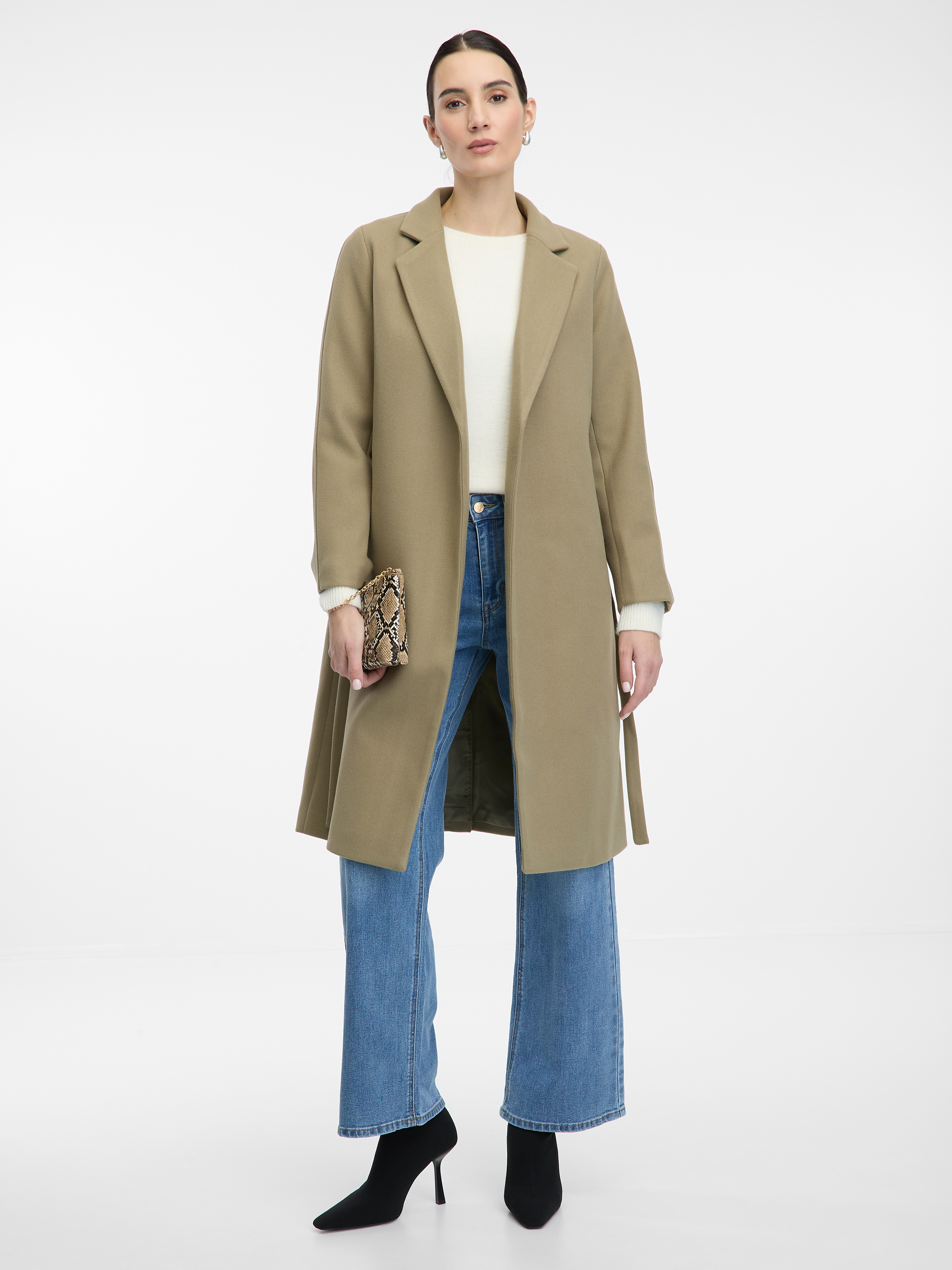Women's Khaki Coat ORSAY - Women's