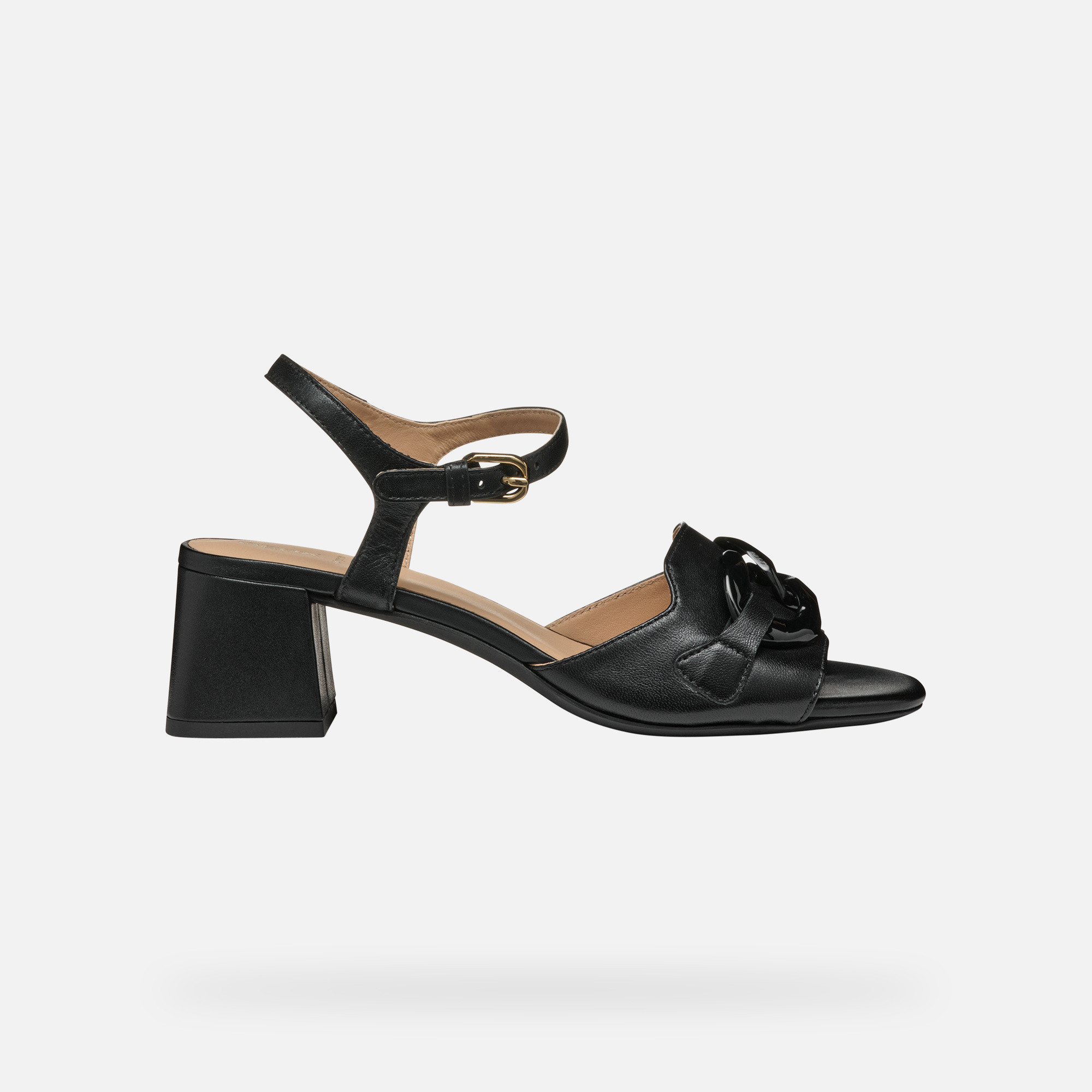 Black women's sandals Geox New Eraklia 50 T - Women's