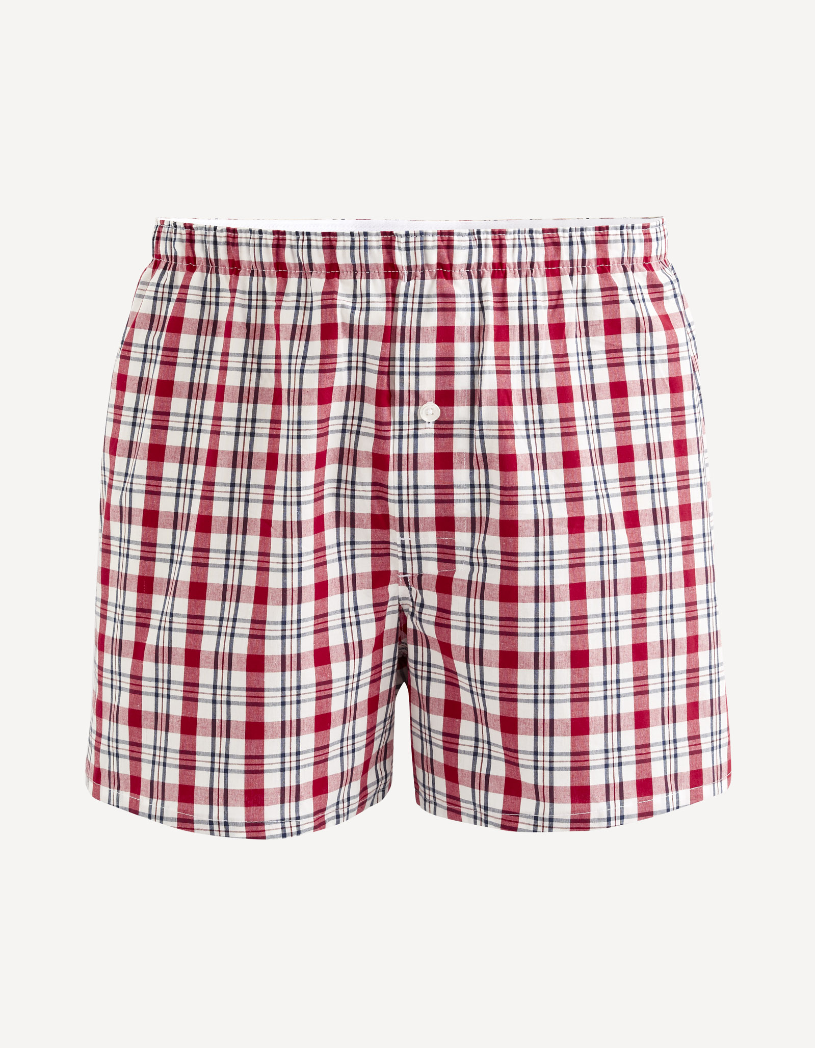 Celio Plaid Shorts Biboucheck - Men