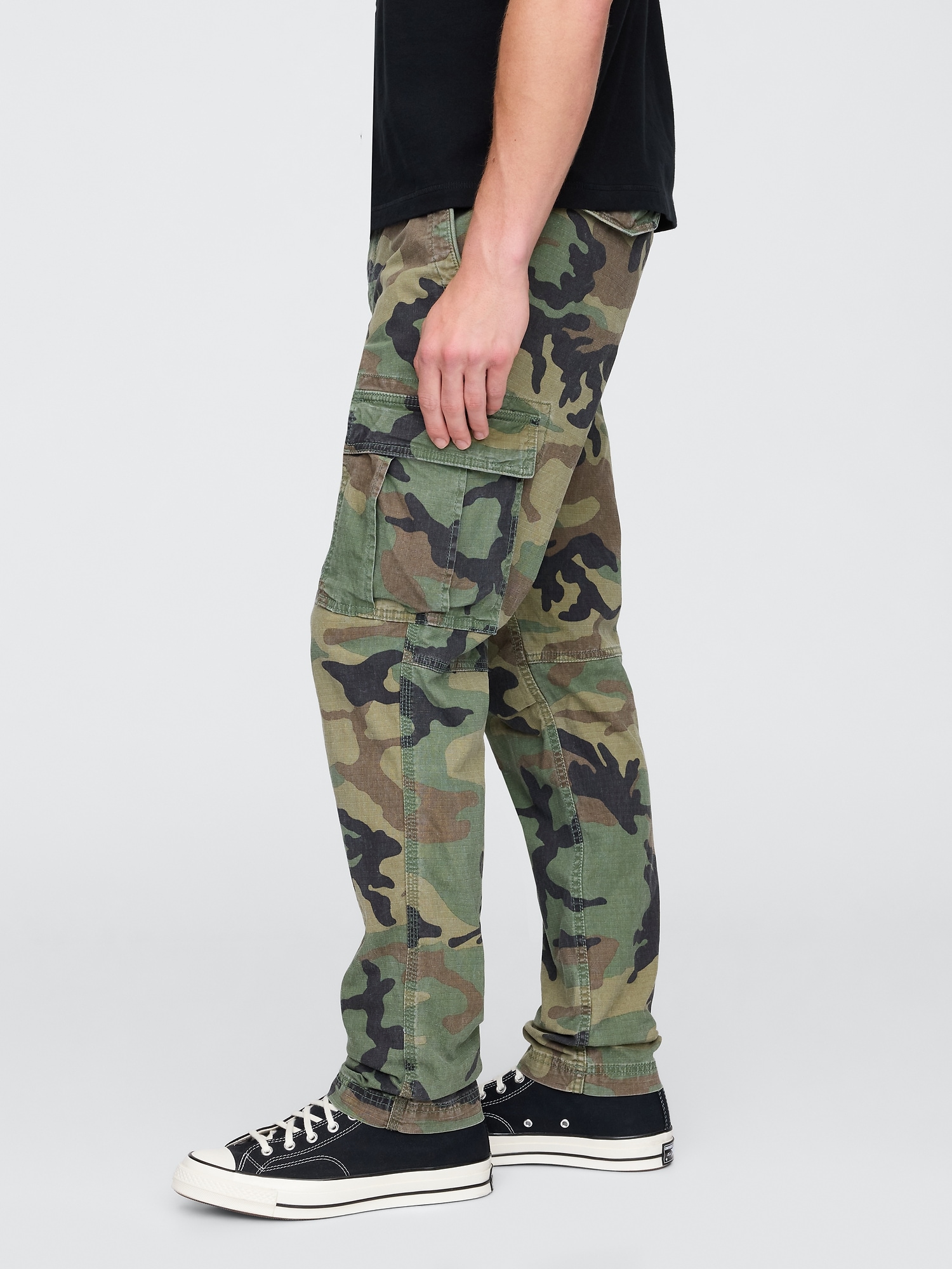 Pantaloni casual pentru barbati GAP - verde