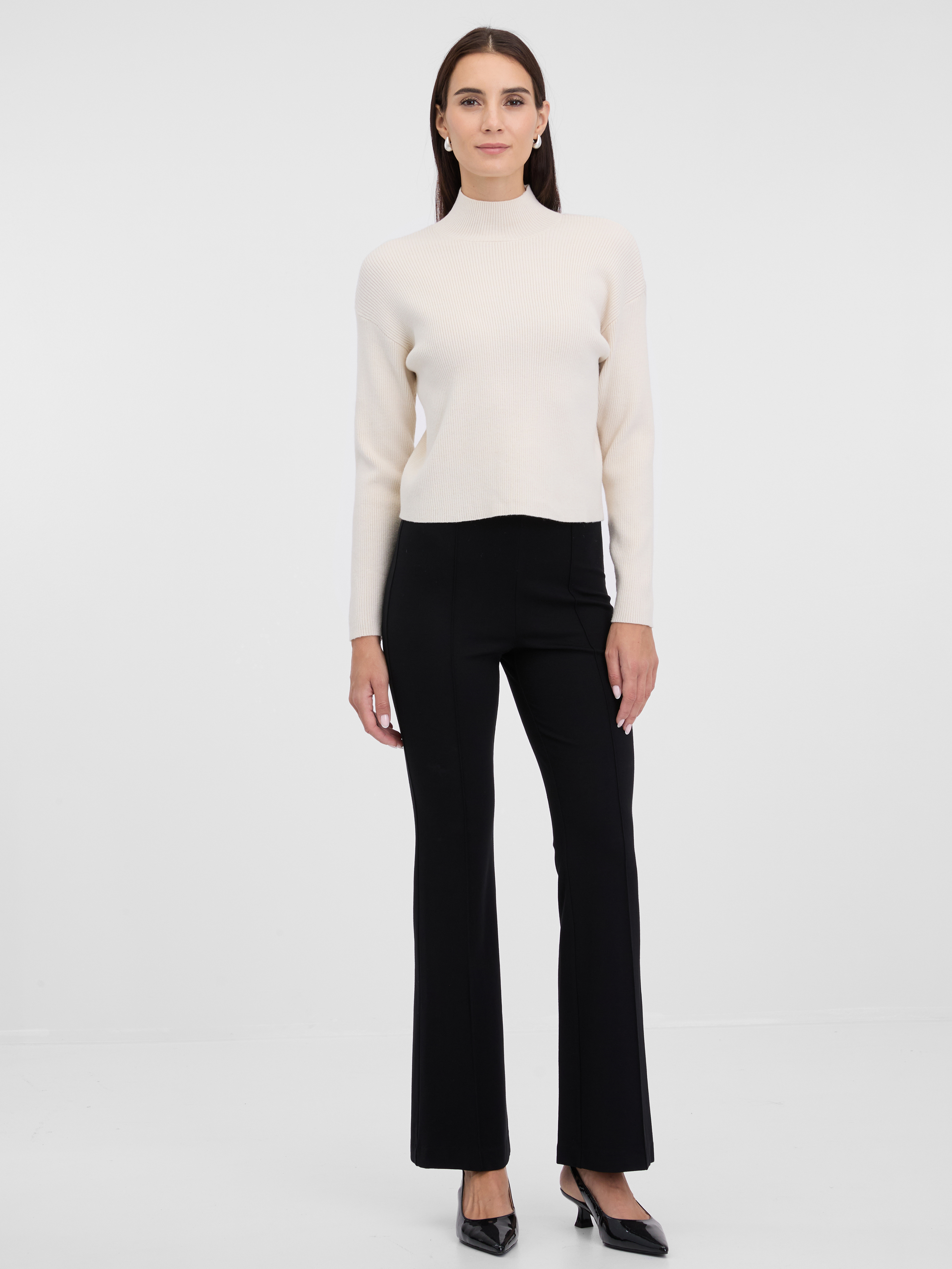 Černé dámské kalhoty ORSAY