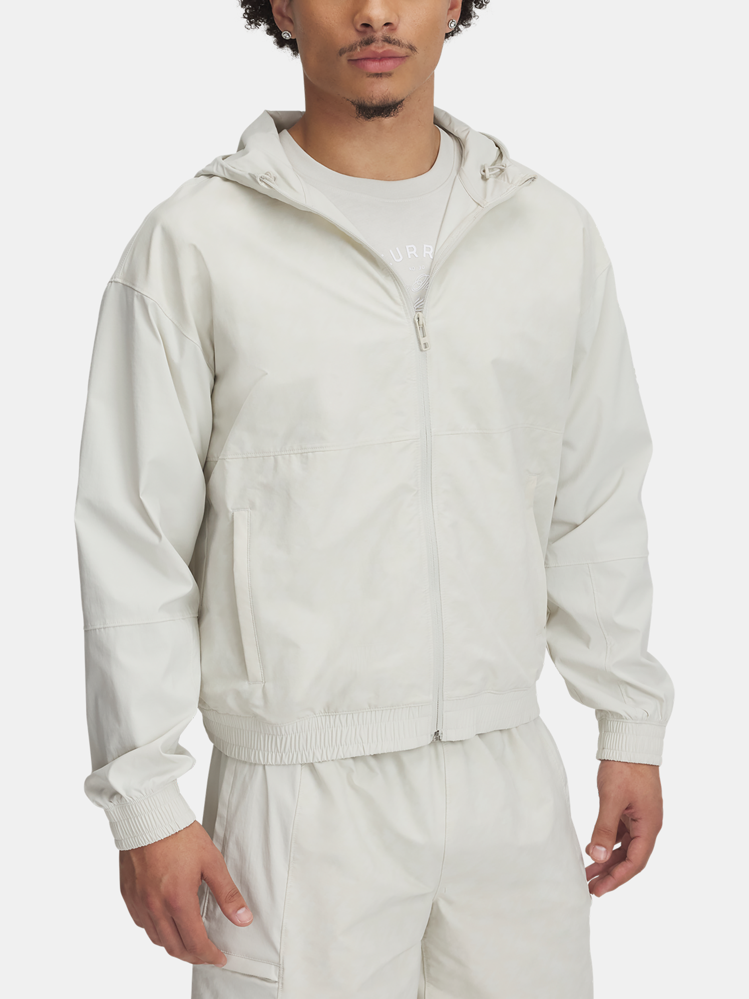 Mens Under Armour Curry Woven Jacket - Mens