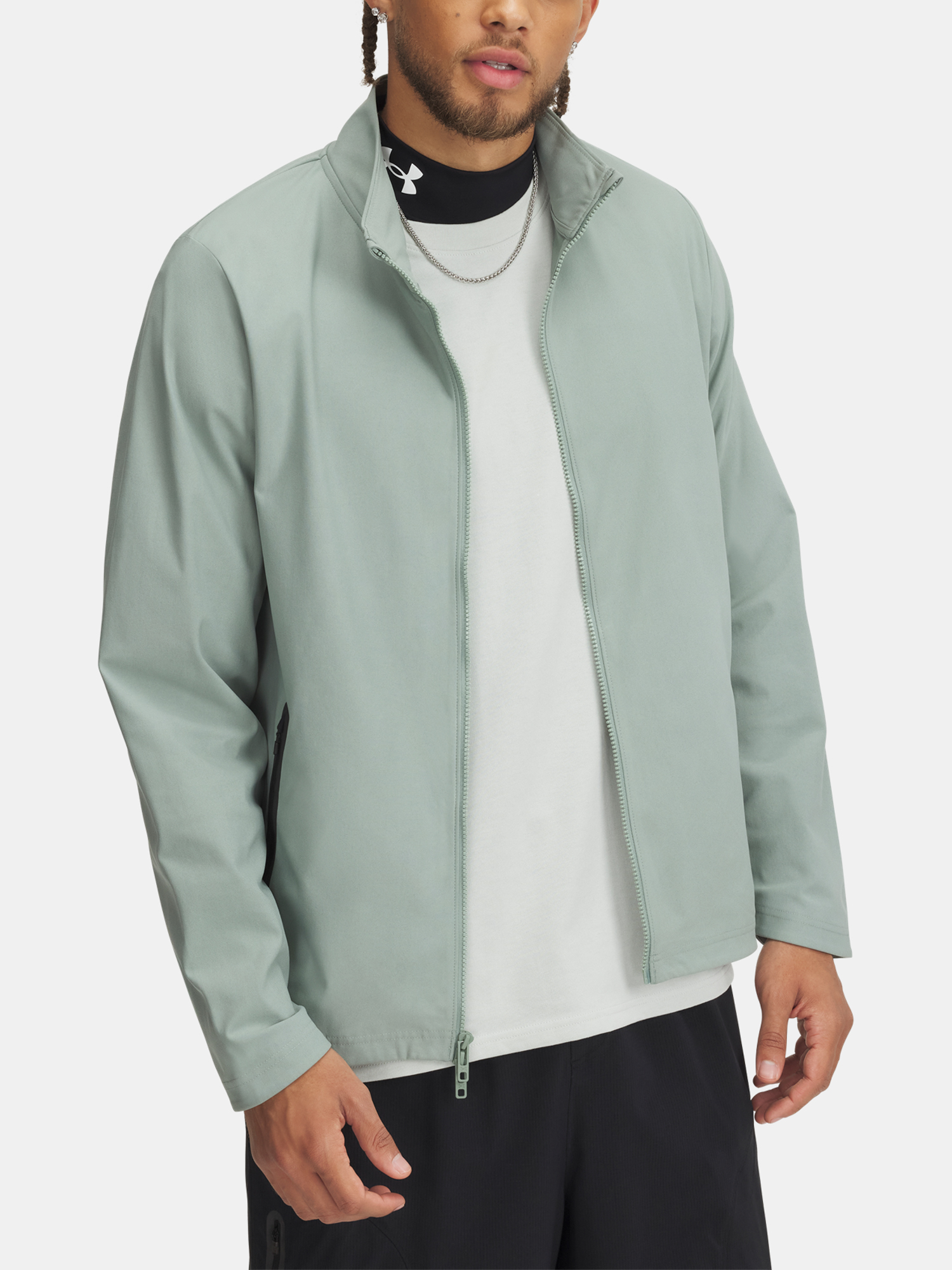 Mens sweatshirt Under Armour UA Unstoppable Non-Hood FZ - Mens