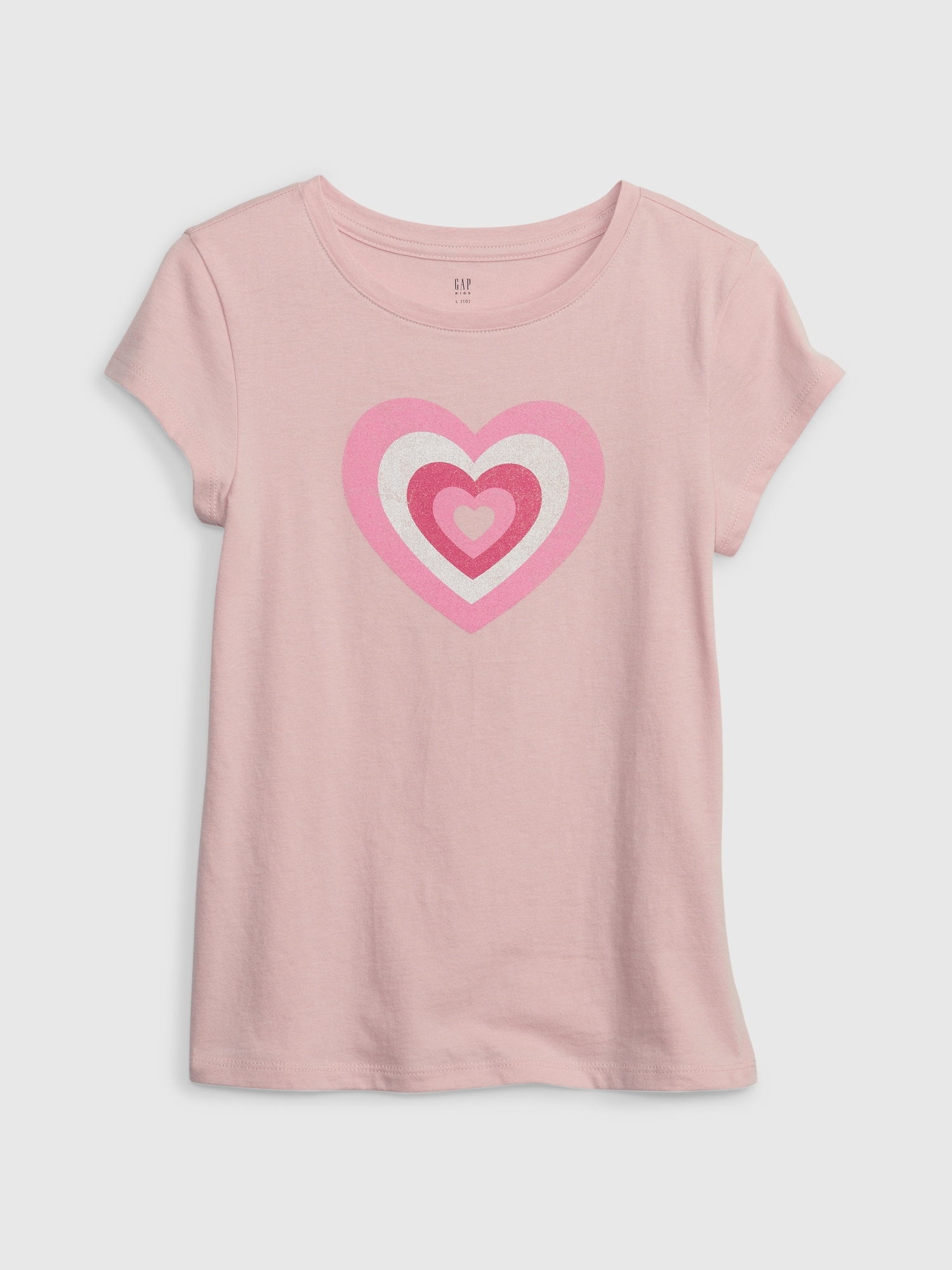 GAP Children's T-shirt Heart - Girls