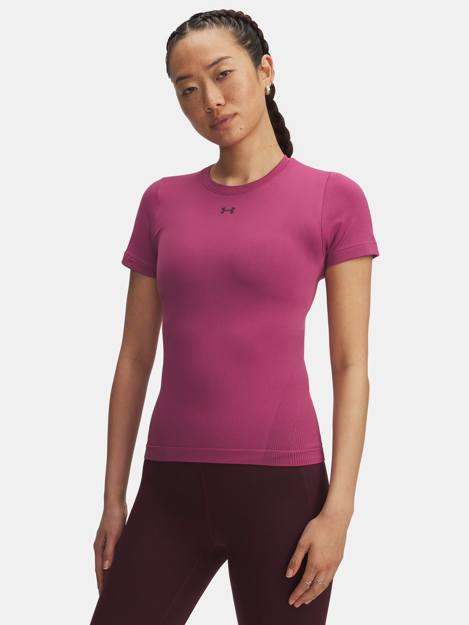 Under Armour UA Vanish Seamless SS-RED Women's T-Shirt - Women's