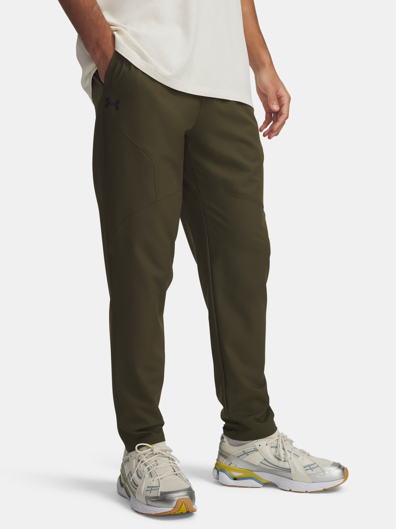 Under Armour UA Unstoppable Tapered Pants-GRN Men&#039;s Sports Trousers - Mens
