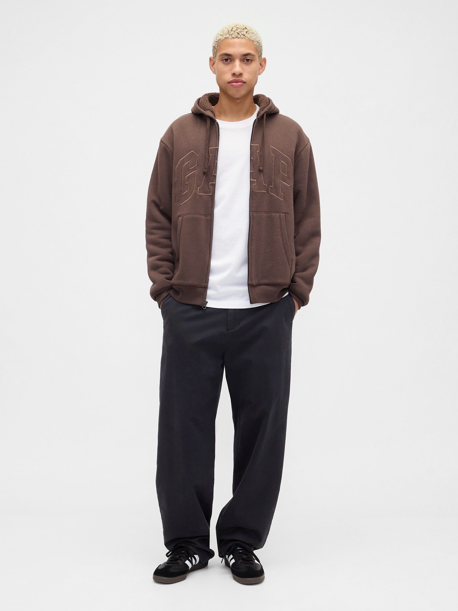 GAP Insulated Sweatshirt with Logo - Mens