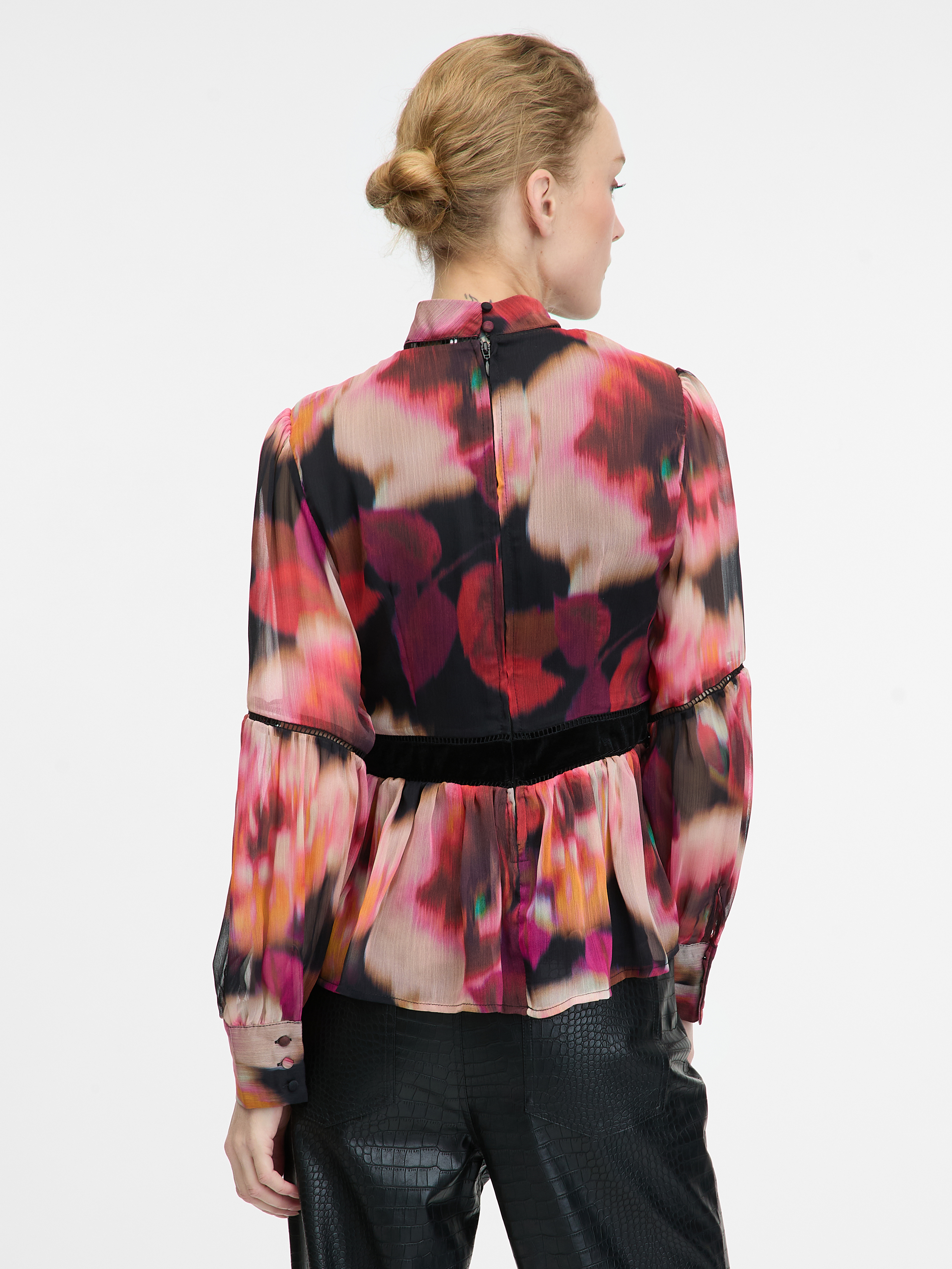 Red patterned women's blouse ORSAY - Women's