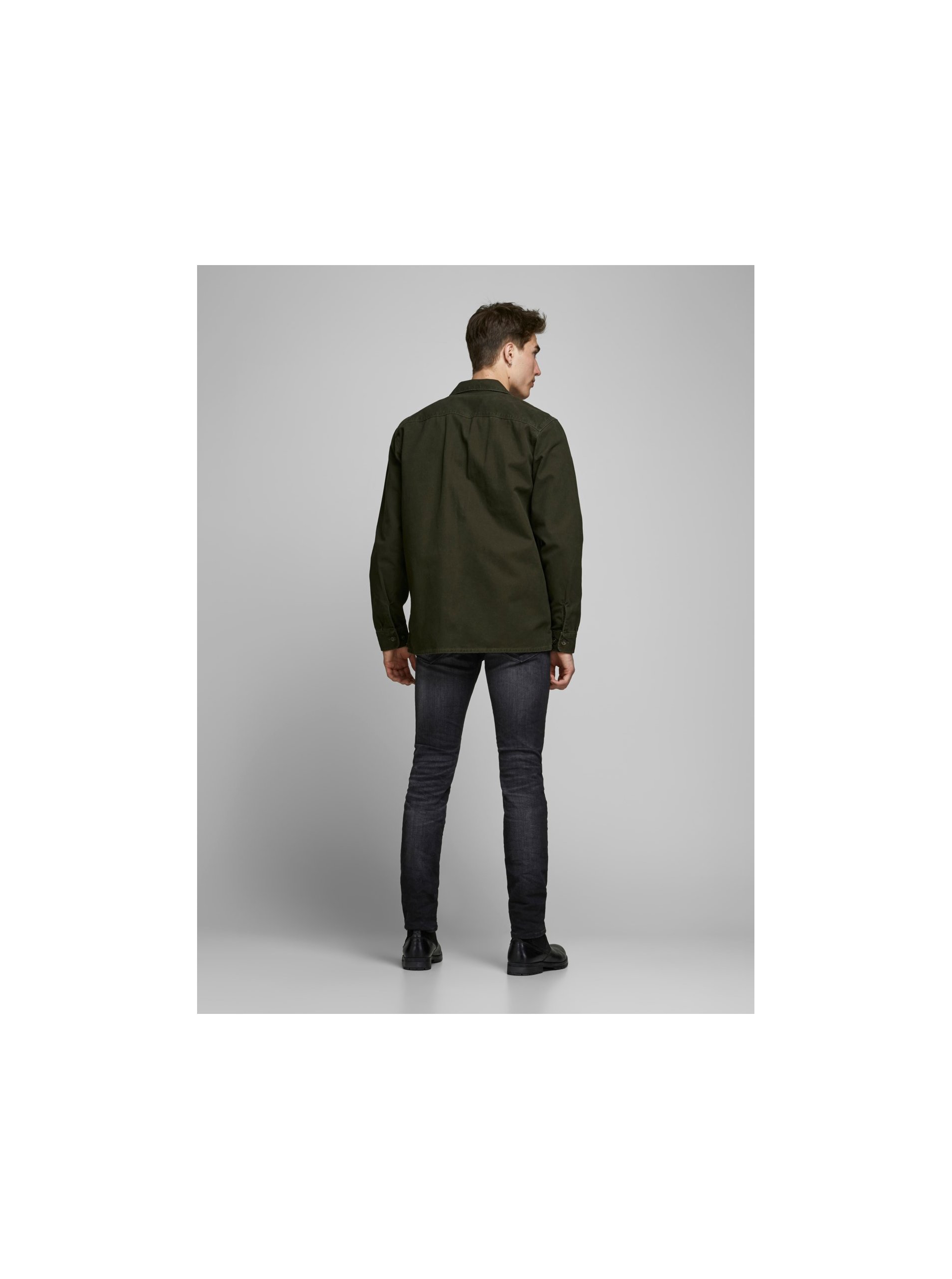 Slim fit pentru barbati Jack &amp; Jones - negru