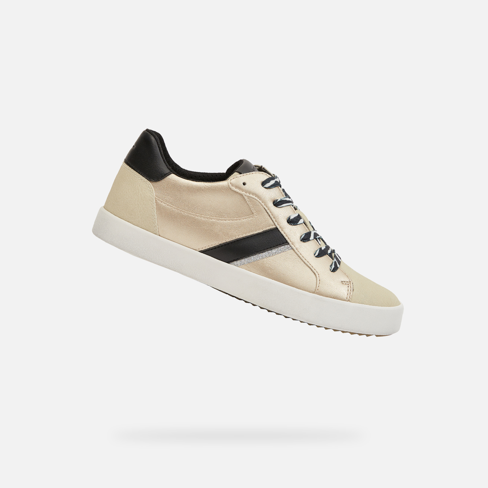 Gold Women's Sneakers Geox Blomiee - Women's