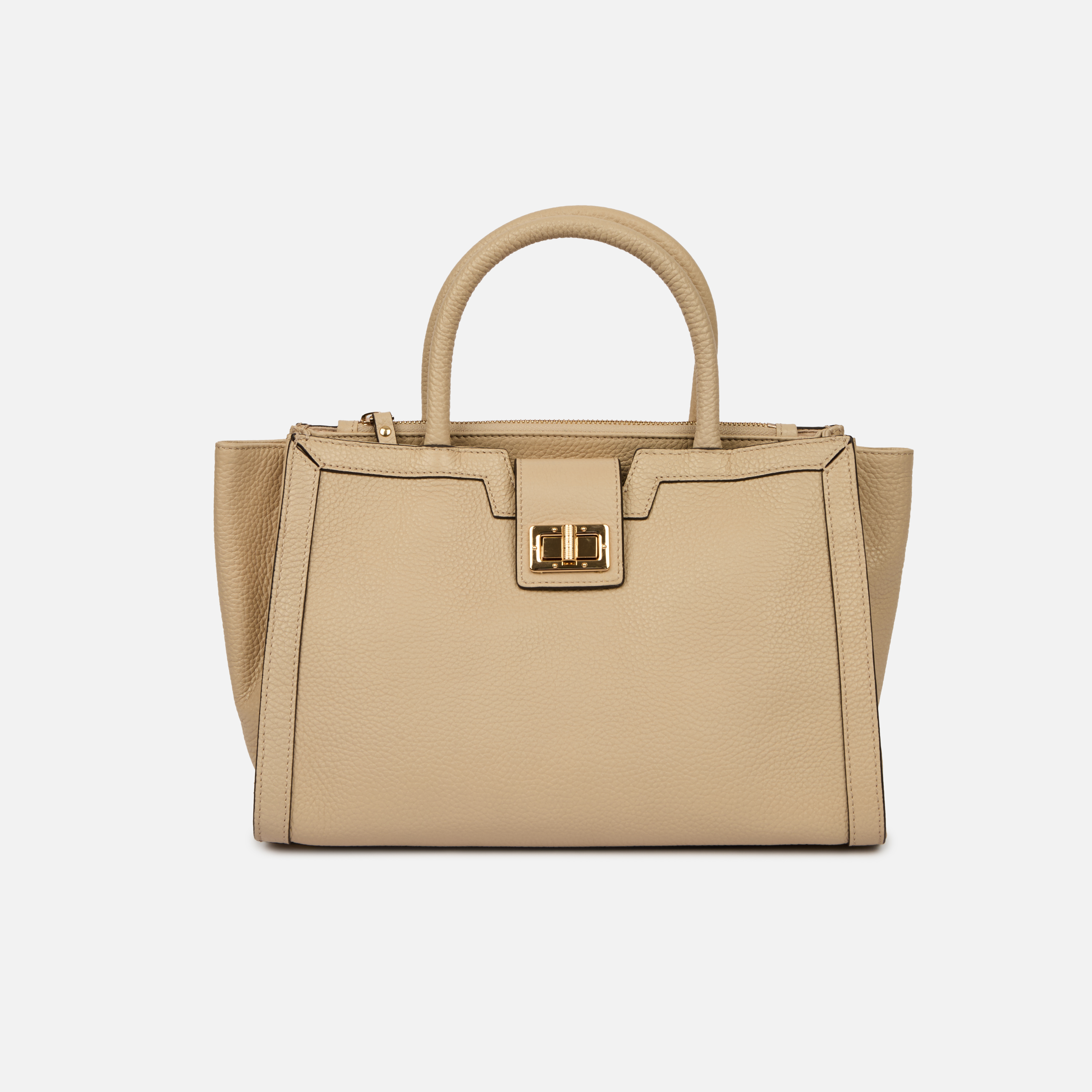 Beige women's handbag Geox Leonory - Women's