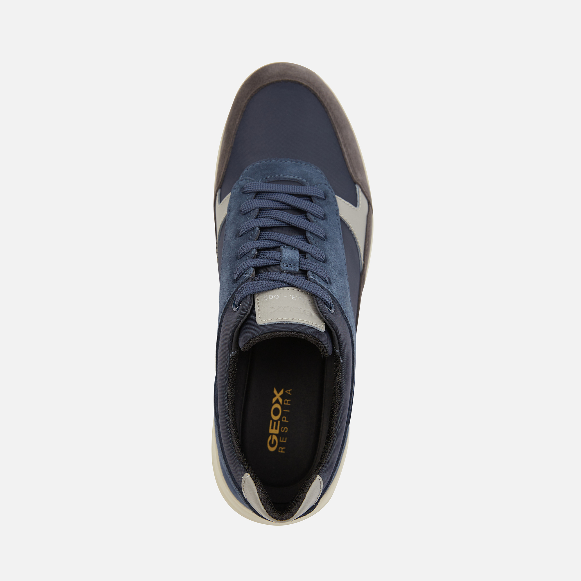 Blue men's sneakers Geox Spherica Ecub-3 - Men