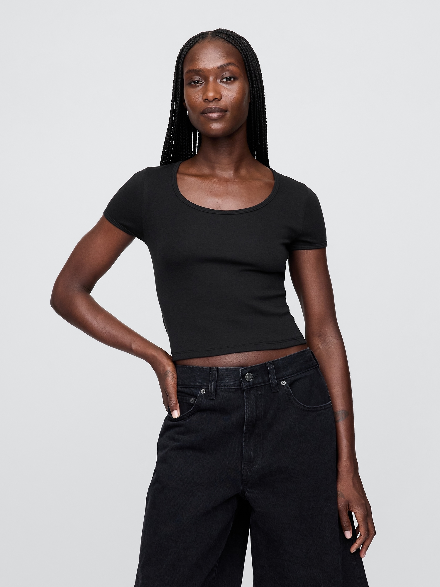 GAP Crop T-shirt Americana - Womens