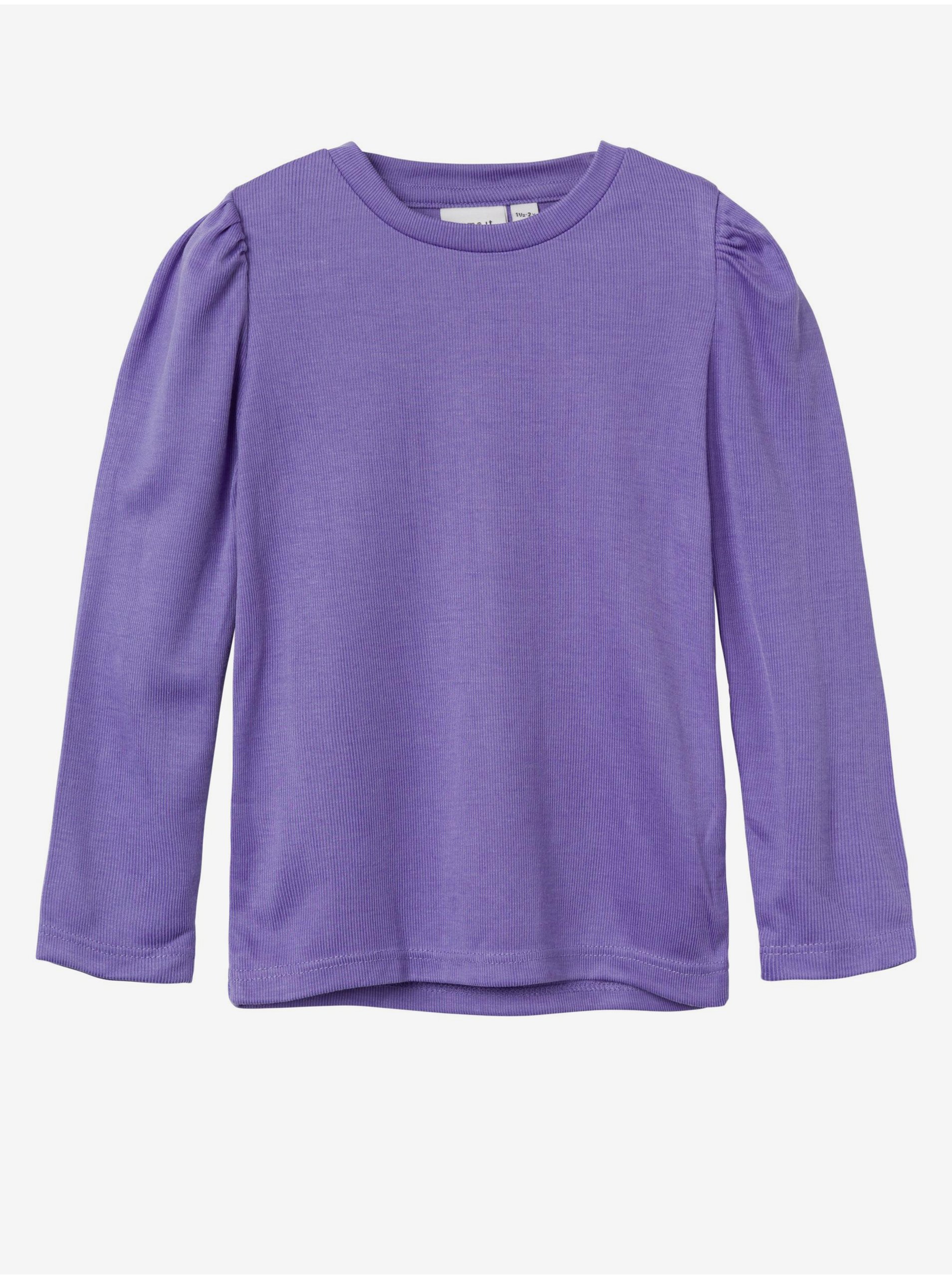 Purple Long Sleeve T-Shirt Name It Lilde - Girls